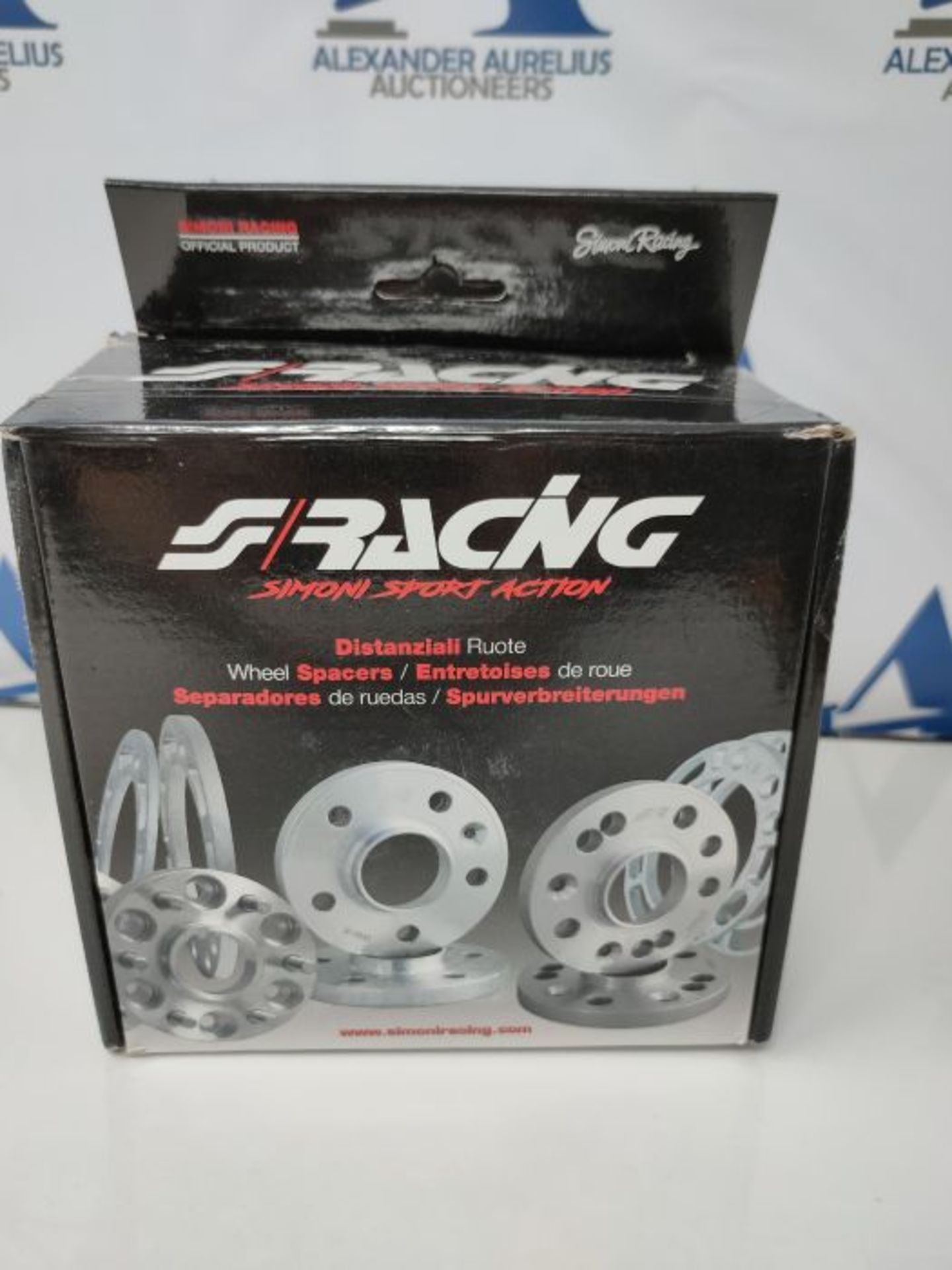 RRP £51.00 Simoni Racing DR120/B4 Kit 2 Distanziali per Ruote da 12Mm Completi Di - Image 2 of 3