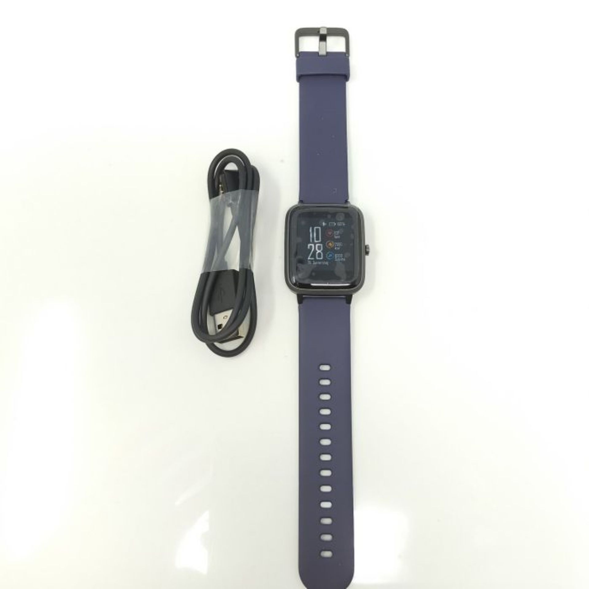 Hama Fit Watch 4900 Blue, Full Touch Screen, Notifications, Waterproof - Image 3 of 3