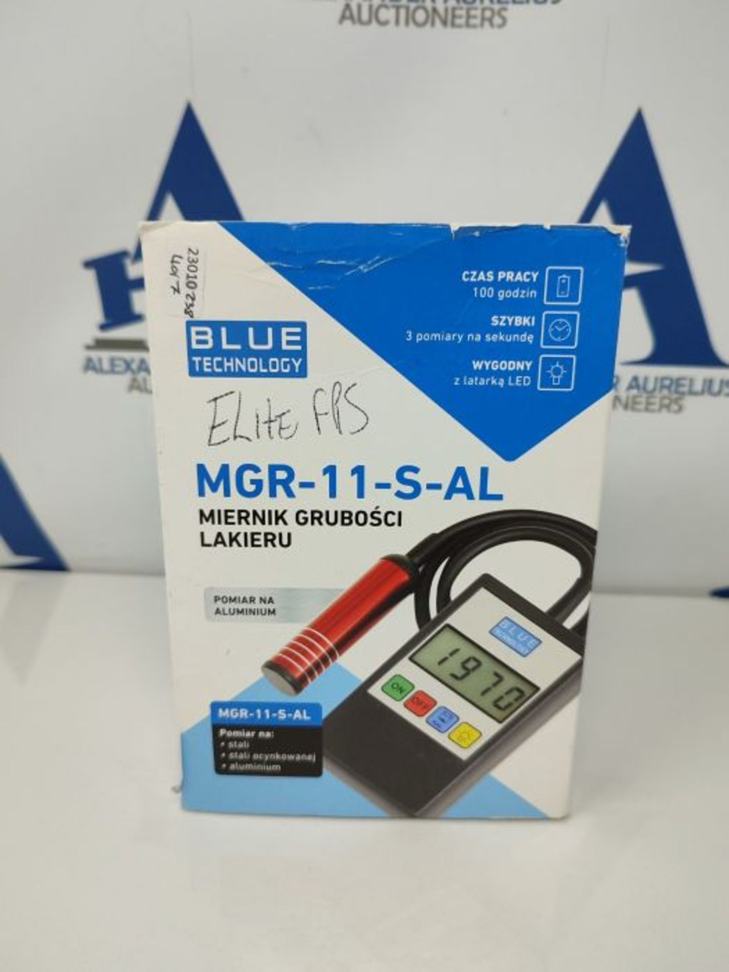 RRP £86.00 Blue Technology MGR-11-S-AL Coating Thickness Meter Paint Tester Paint Coating Meter ( - Image 2 of 3