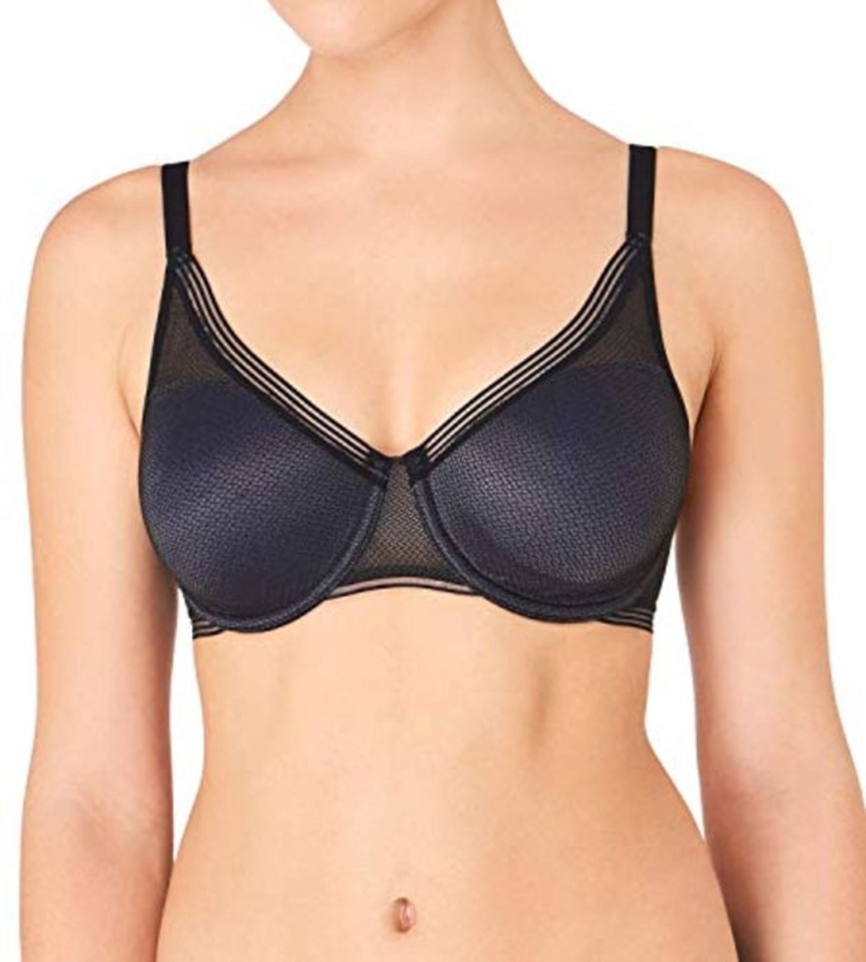 Triumph Women's Infinite Sensation Minimizer Bra, Black, 38DD