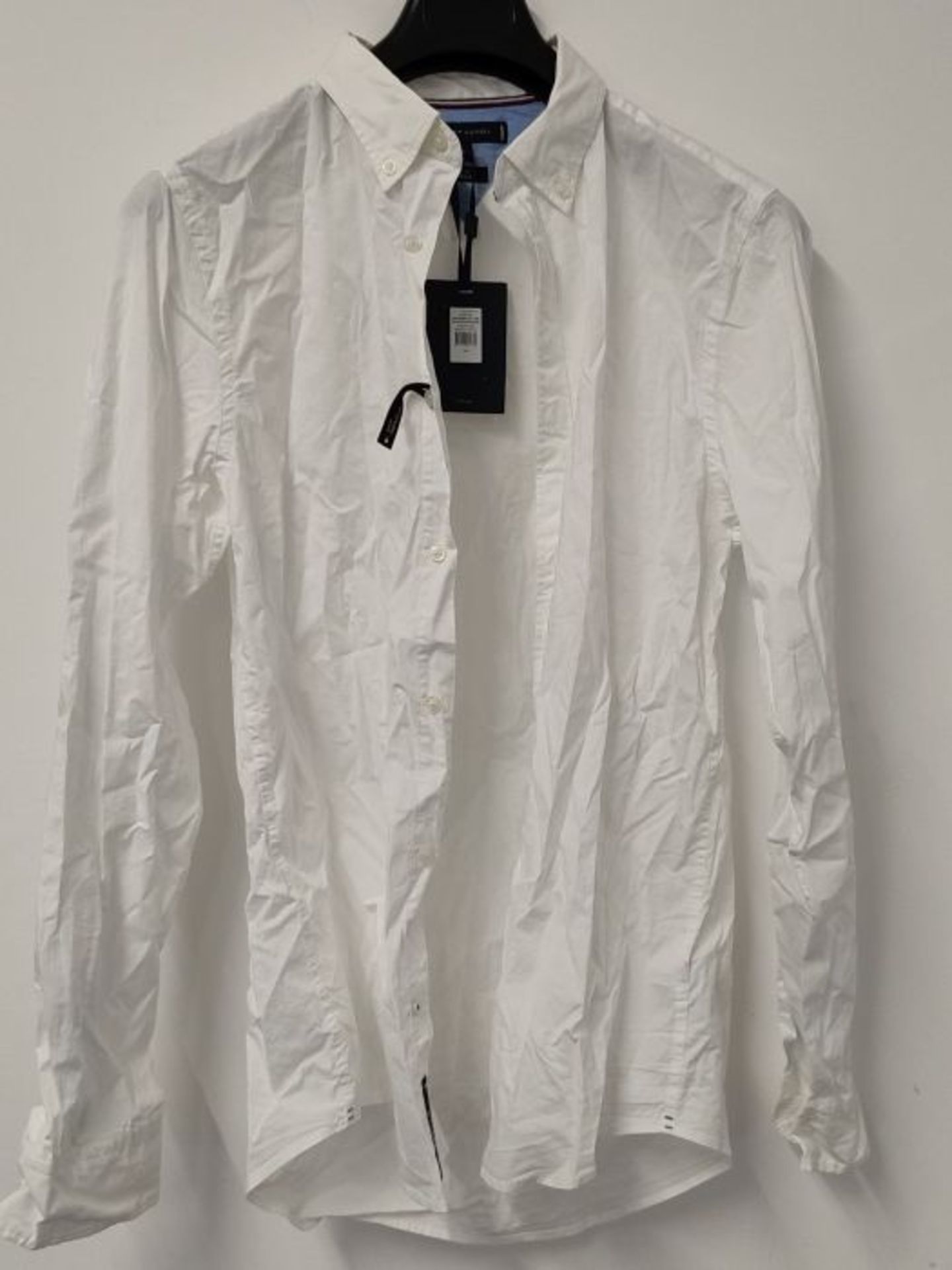 RRP £89.00 Tommy Hilfiger - Mens Clothes - Mens Shirts - T Shirt Men - Men's Core Stretch Slim Vn - Image 2 of 2