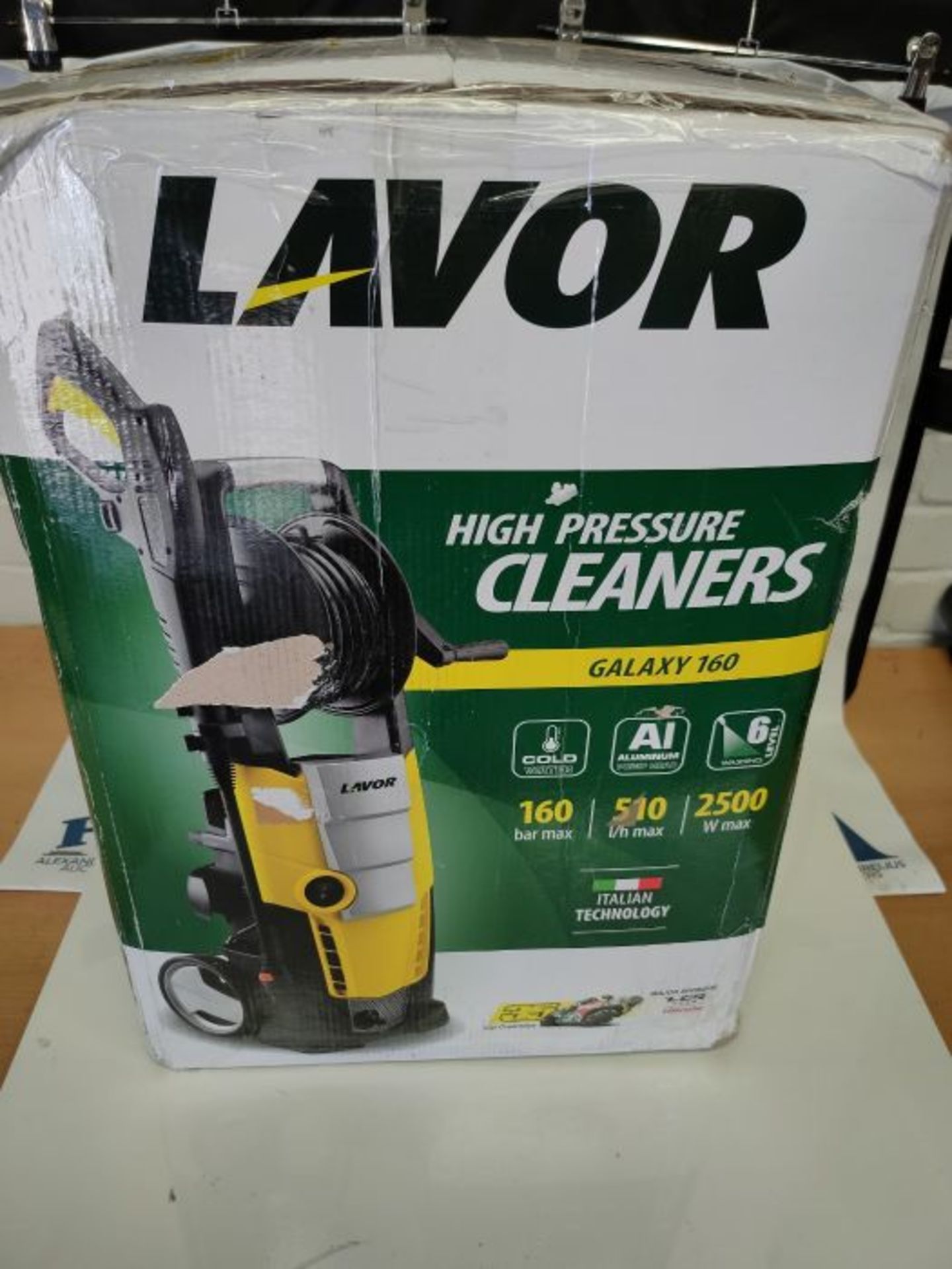 RRP £201.00 Lavorwash Galaxy 160 - high-pressure cleaners (Upright, Electric, Black, Yellow, 50/60 - Image 2 of 3