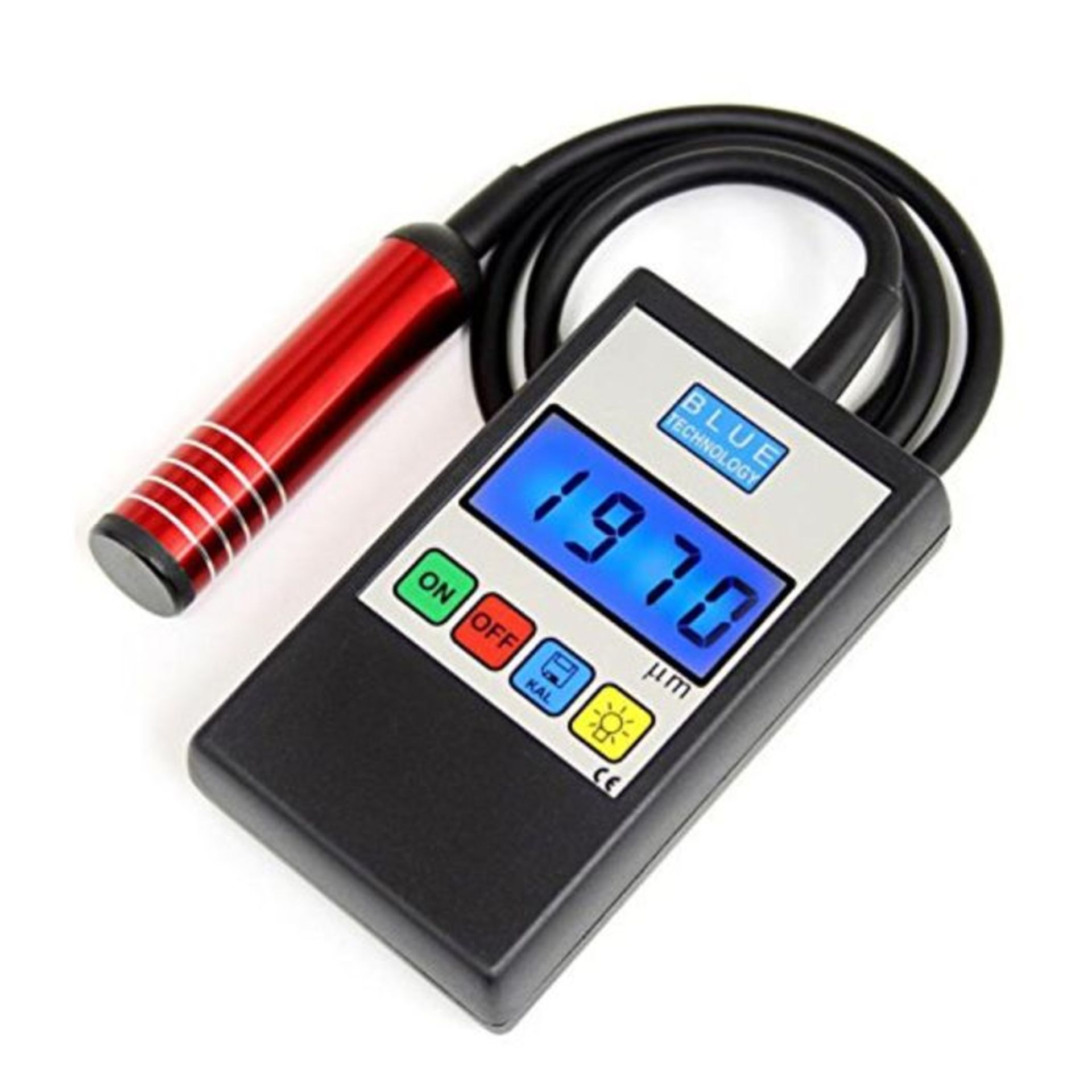 RRP £86.00 Blue Technology MGR-11-S-AL Coating Thickness Meter Paint Tester Paint Coating Meter (