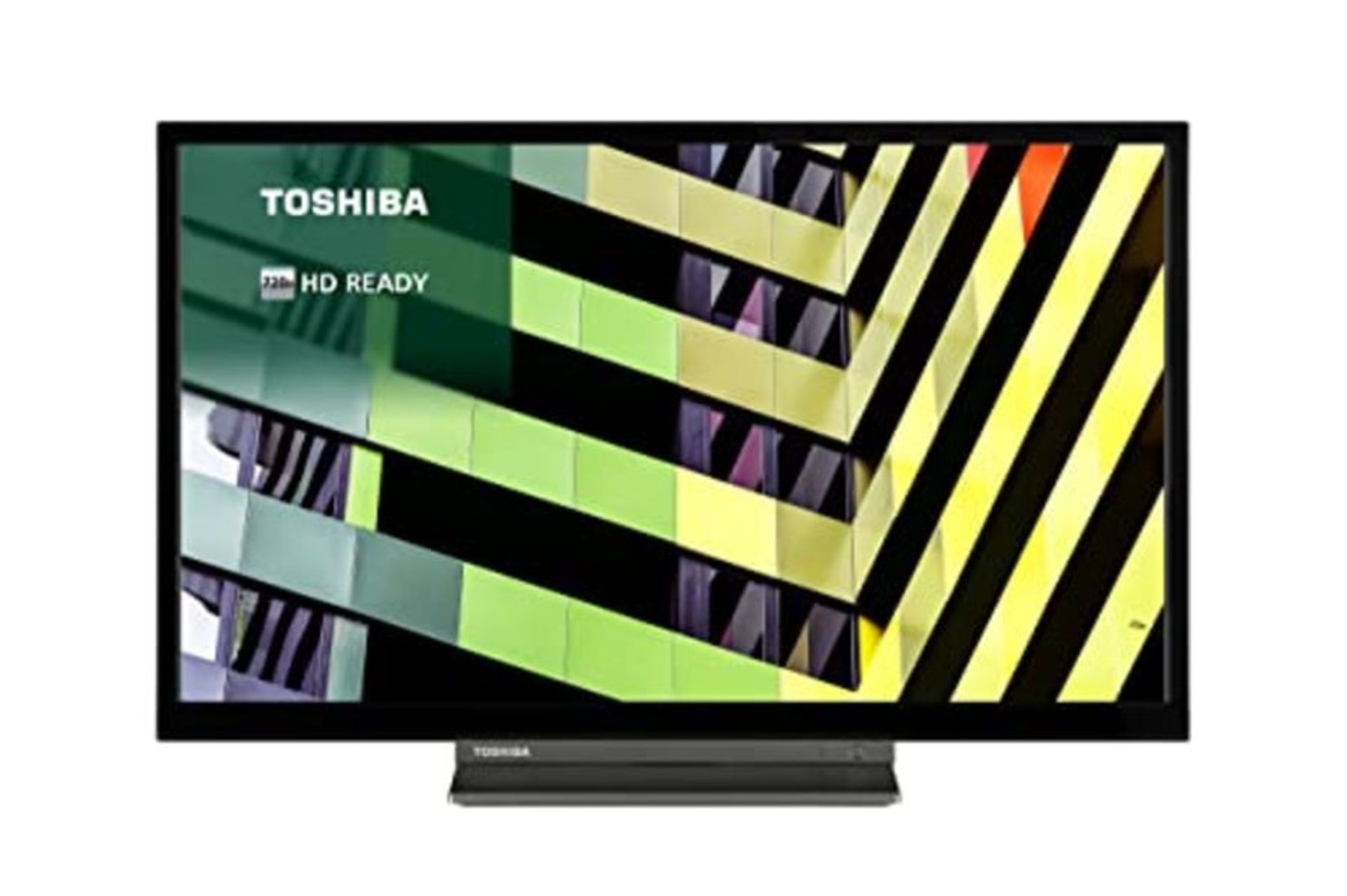 RRP £199.00 Toshiba 24WD3C63DB 24-inch, HD Ready, Freeview Play, Smart TV, DVD Built-In (2021 Mode