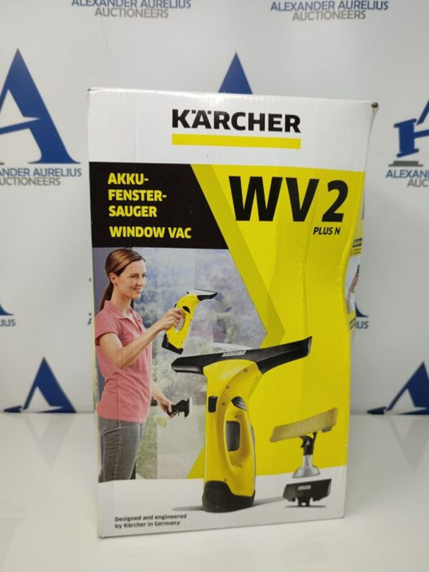 RRP £54.00 Kärcher 16332120 WV 2 Plus N Window Cleaner, Black, Yellow