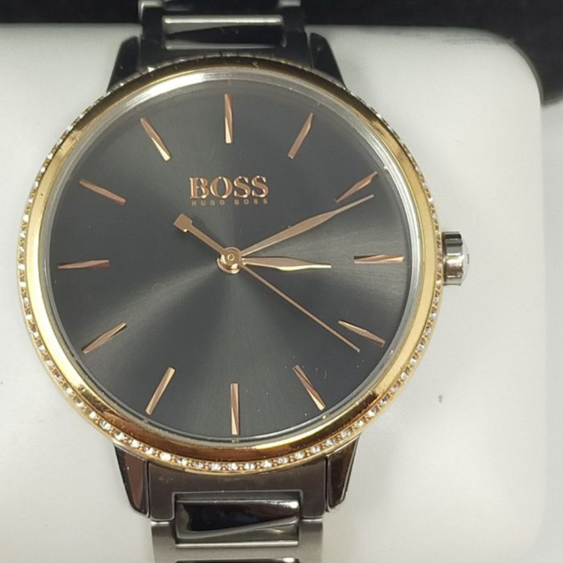 RRP £219.00 BOSS Women's Analogue Quartz Watch with Stainless Steel Strap 1502569 - Image 3 of 3