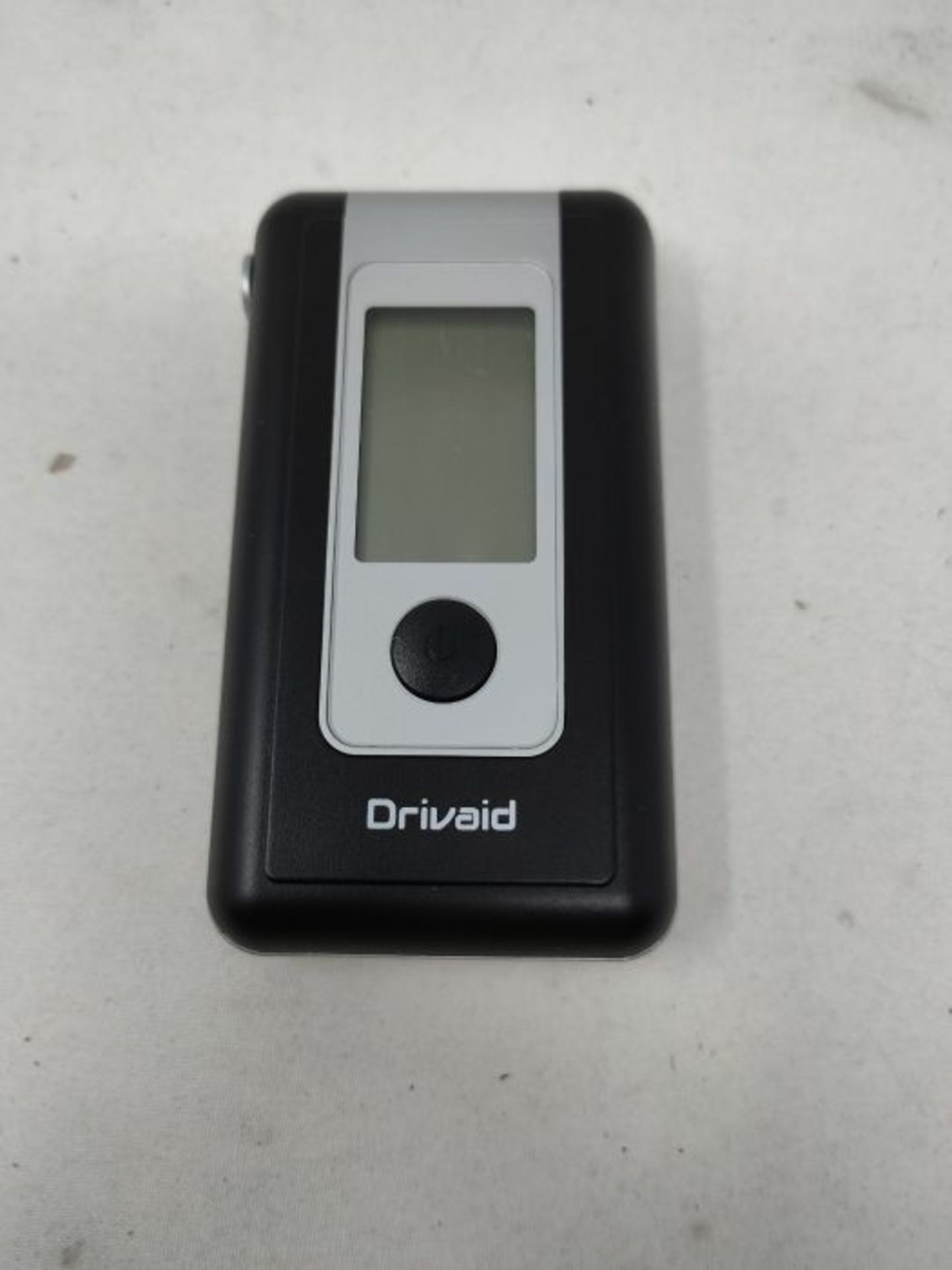 Drivaid alcohol tester, accurate professional breath alcohol meter with built-in emerg