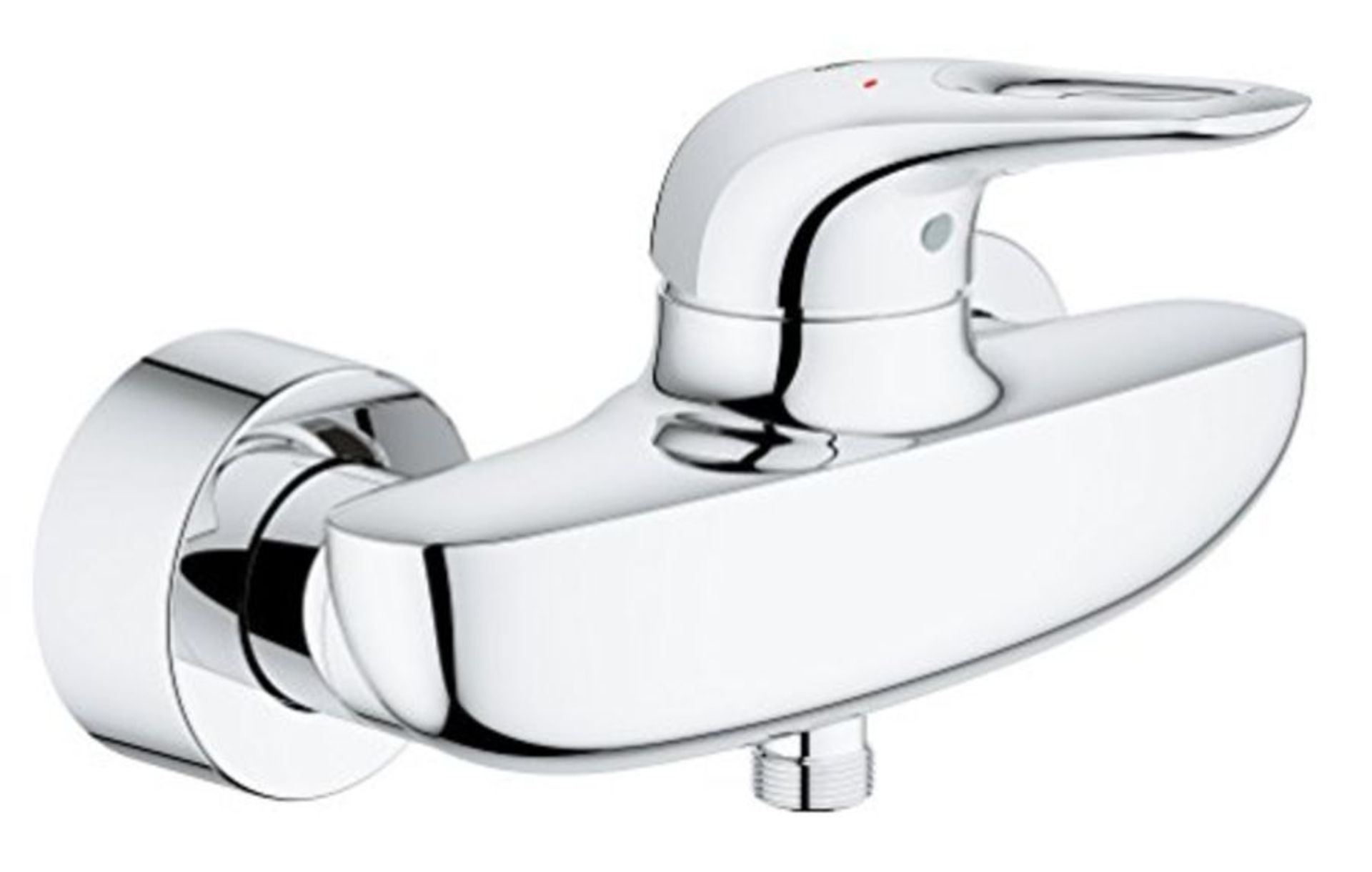 RRP £61.00 GROHE 33590003 Eurostyle Wall-Mounted Shower Mixer Tap - Chrome