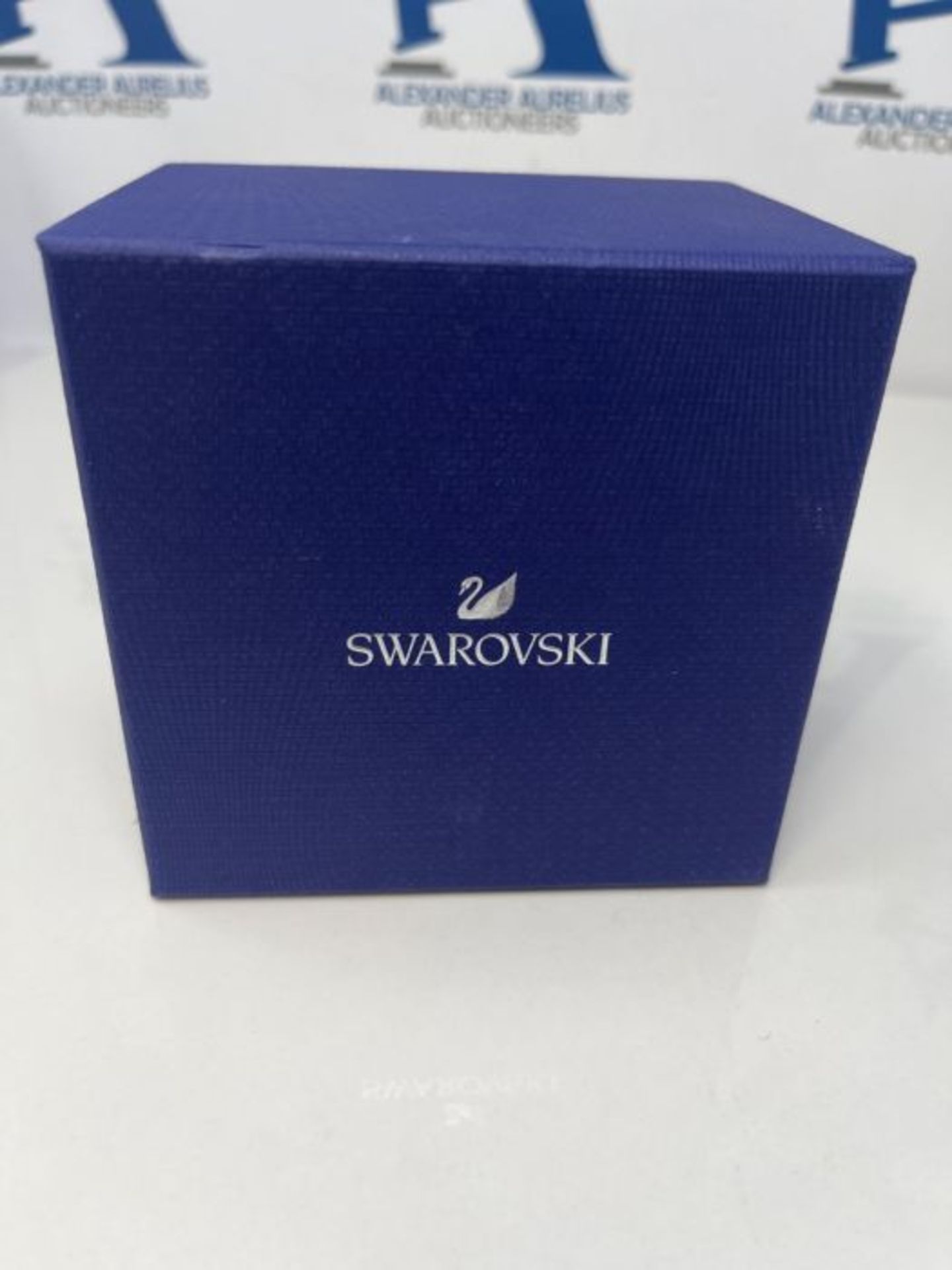 RRP £219.00 Swarovski Crystalline Aura Watch, Leather Strap, Gray, Rose Gold-Tone Finish - Image 2 of 3