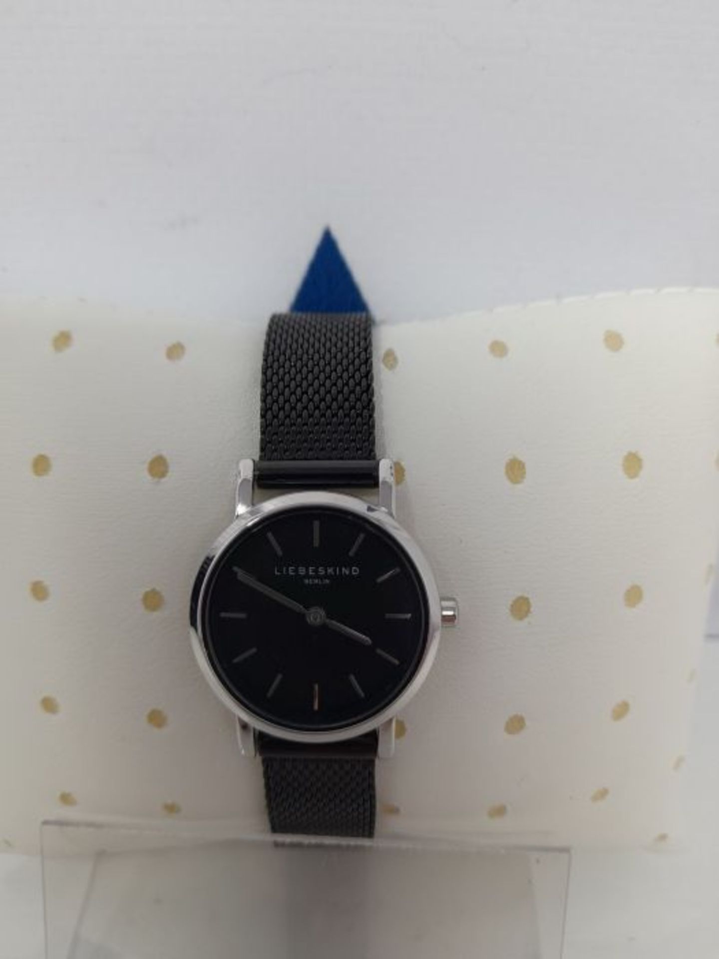 RRP £93.00 Liebeskind Berlin ladies analogue quartz watch with stainless steel bracelet - Image 3 of 3