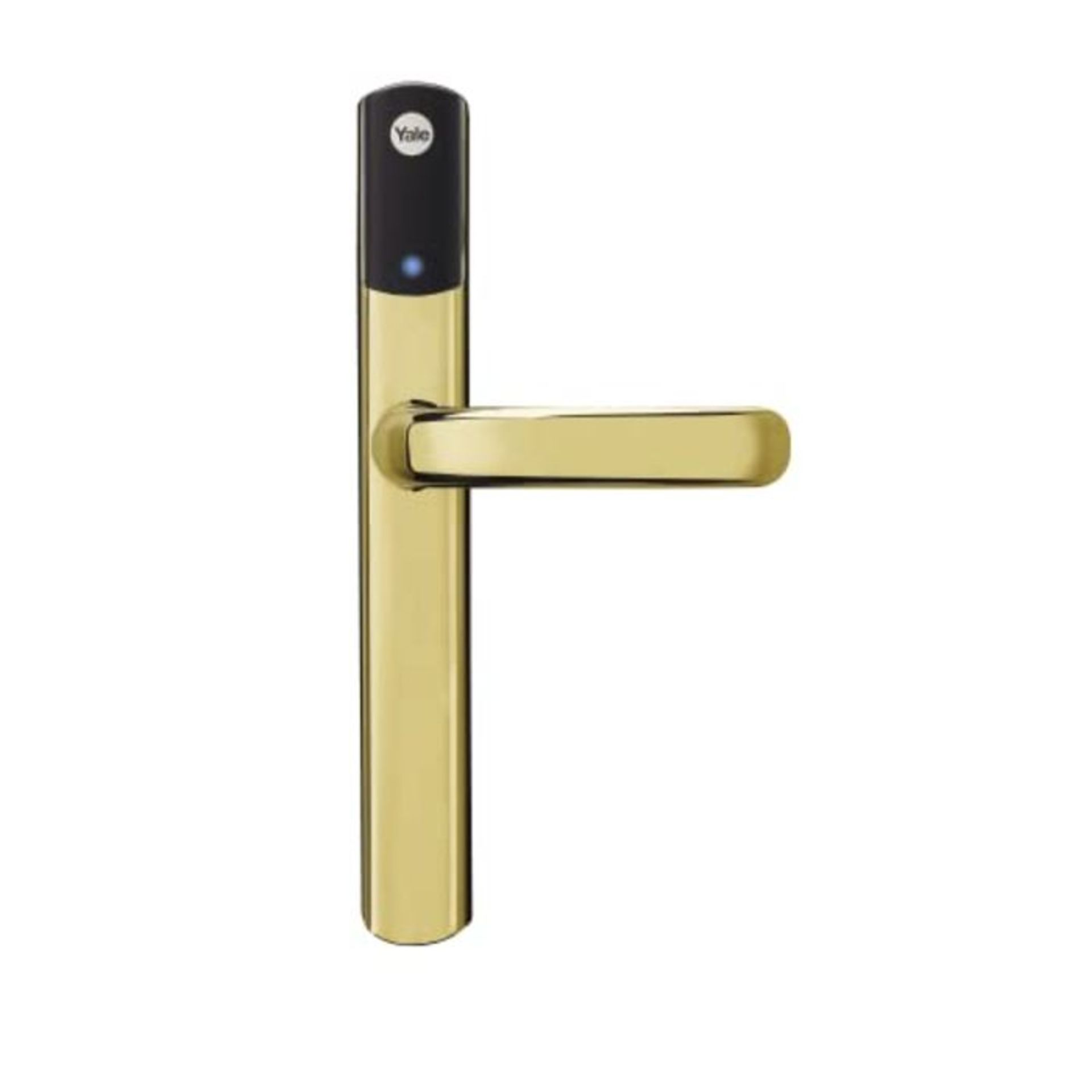 RRP £195.00 Yale SD-L1000-PB Conexis L1 Smart Keyless Door Handle For Home Security, Remote Lock/U