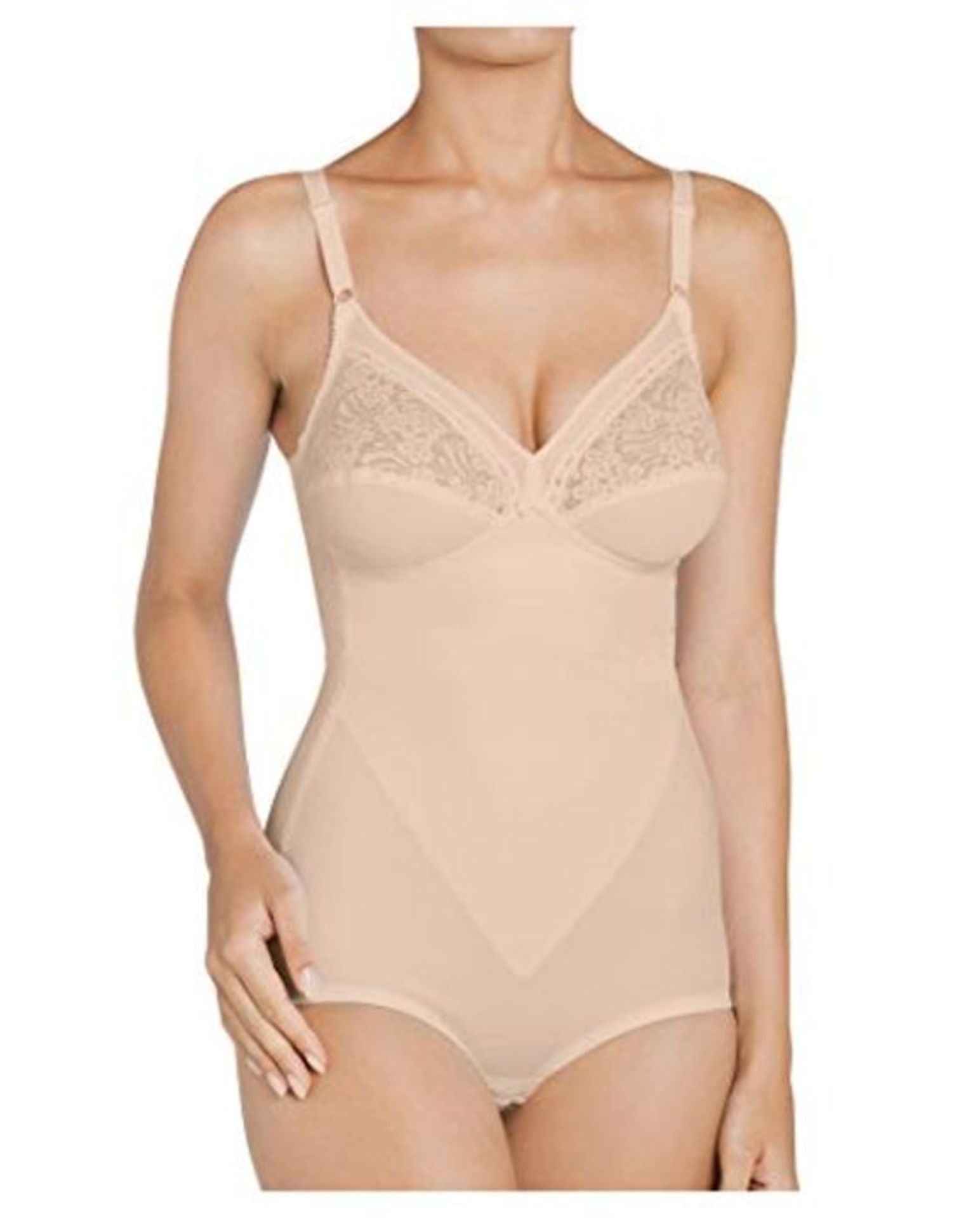 Triumph Women's Formfit BS (111201) Shaping Bodysuit, Beige (Haut (26), One size (80 B