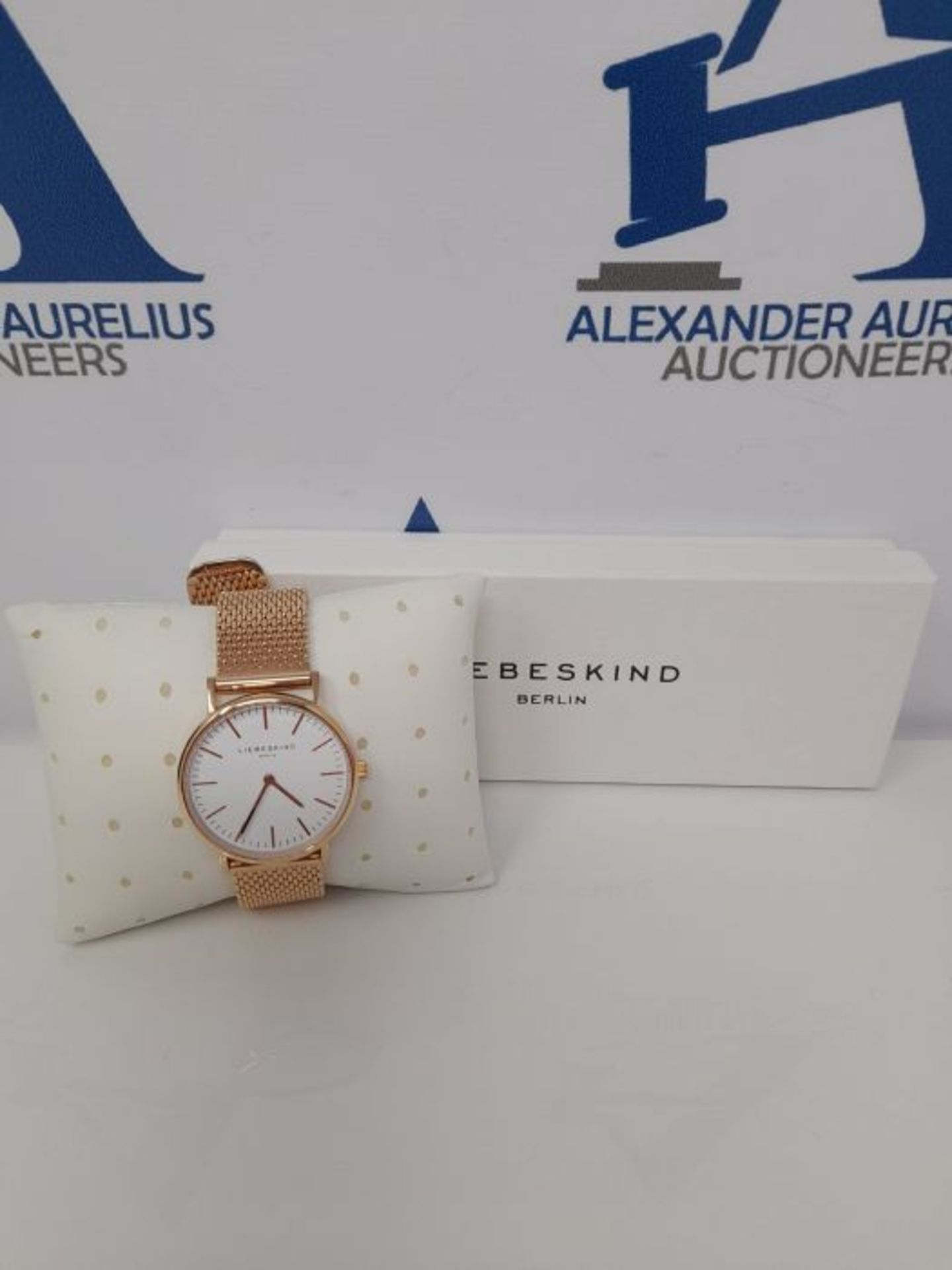 RRP £84.00 Liebeskind Berlin ladies analogue quartz wristwatch with stainless steel bracelet LT-0 - Image 2 of 3
