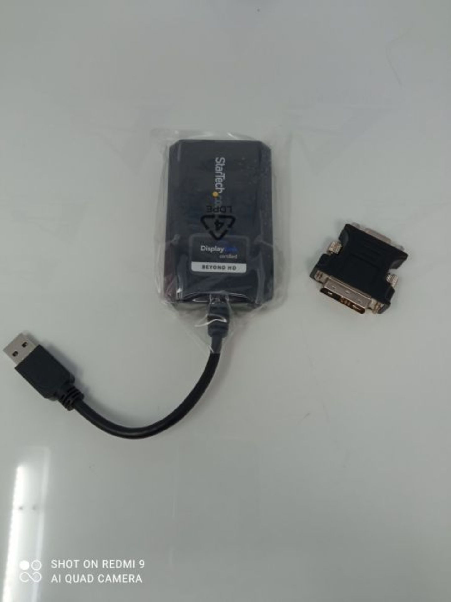 RRP £70.00 StarTech.com USB 3.0 to DVI External Video Card Multi Monitor Adapter - Image 3 of 3