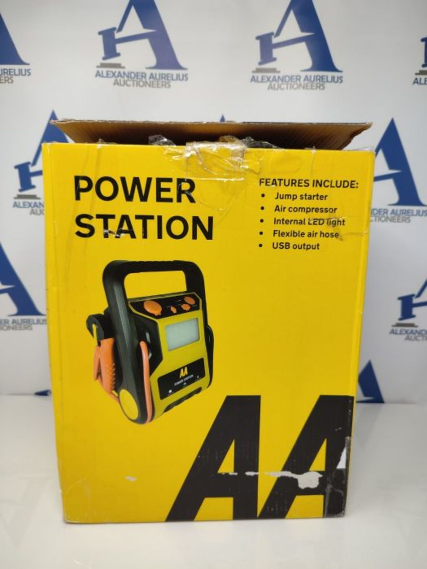 RRP £56.00 AA Power Station - Car Jump Starter Tyre Inflator AA1678 - Petrol Vehicles up to 2.5L - Image 2 of 3