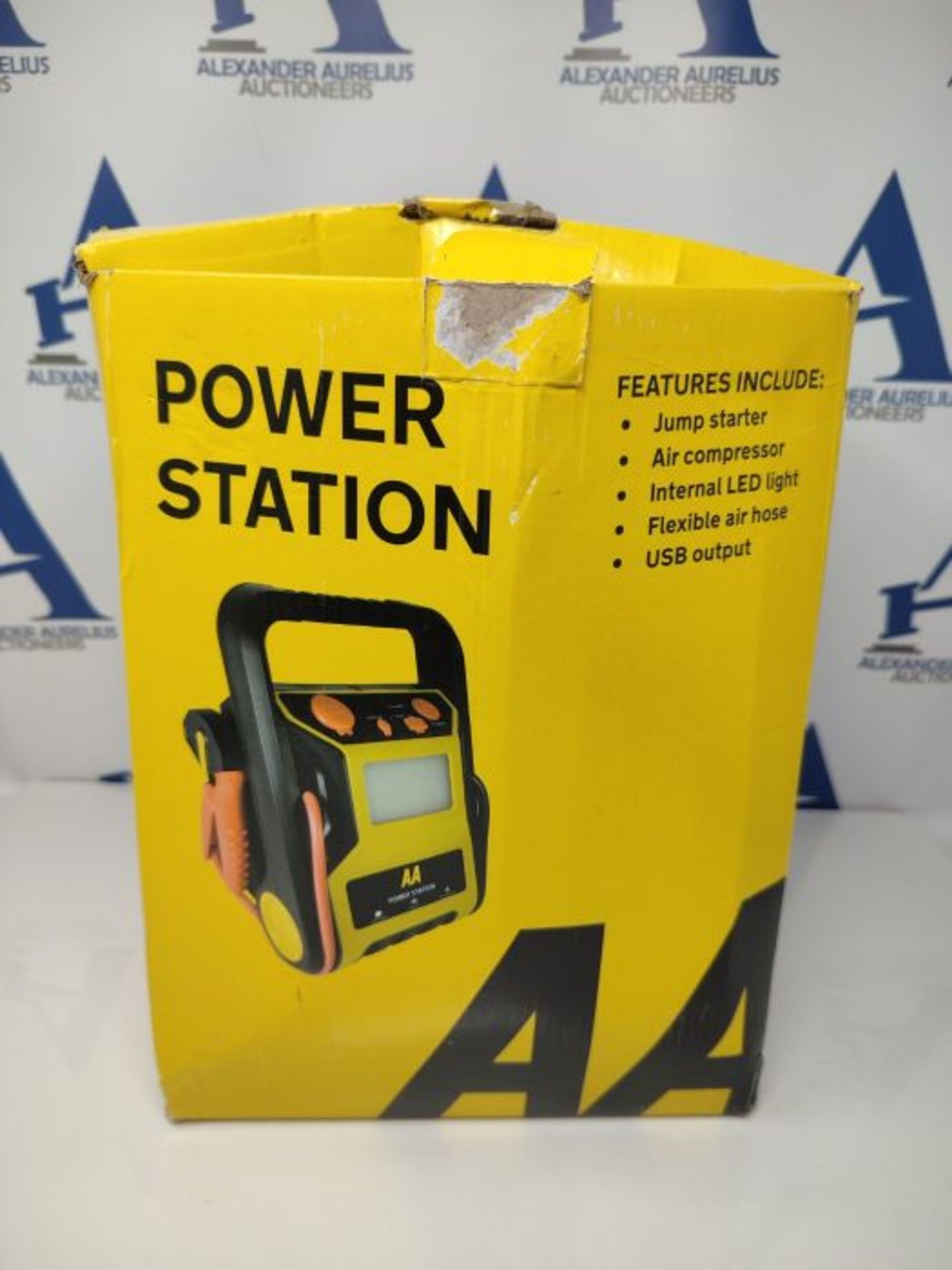 RRP £56.00 AA Power Station - Car Jump Starter Tyre Inflator AA1678 - Petrol Vehicles up to 2.5L - Image 2 of 3