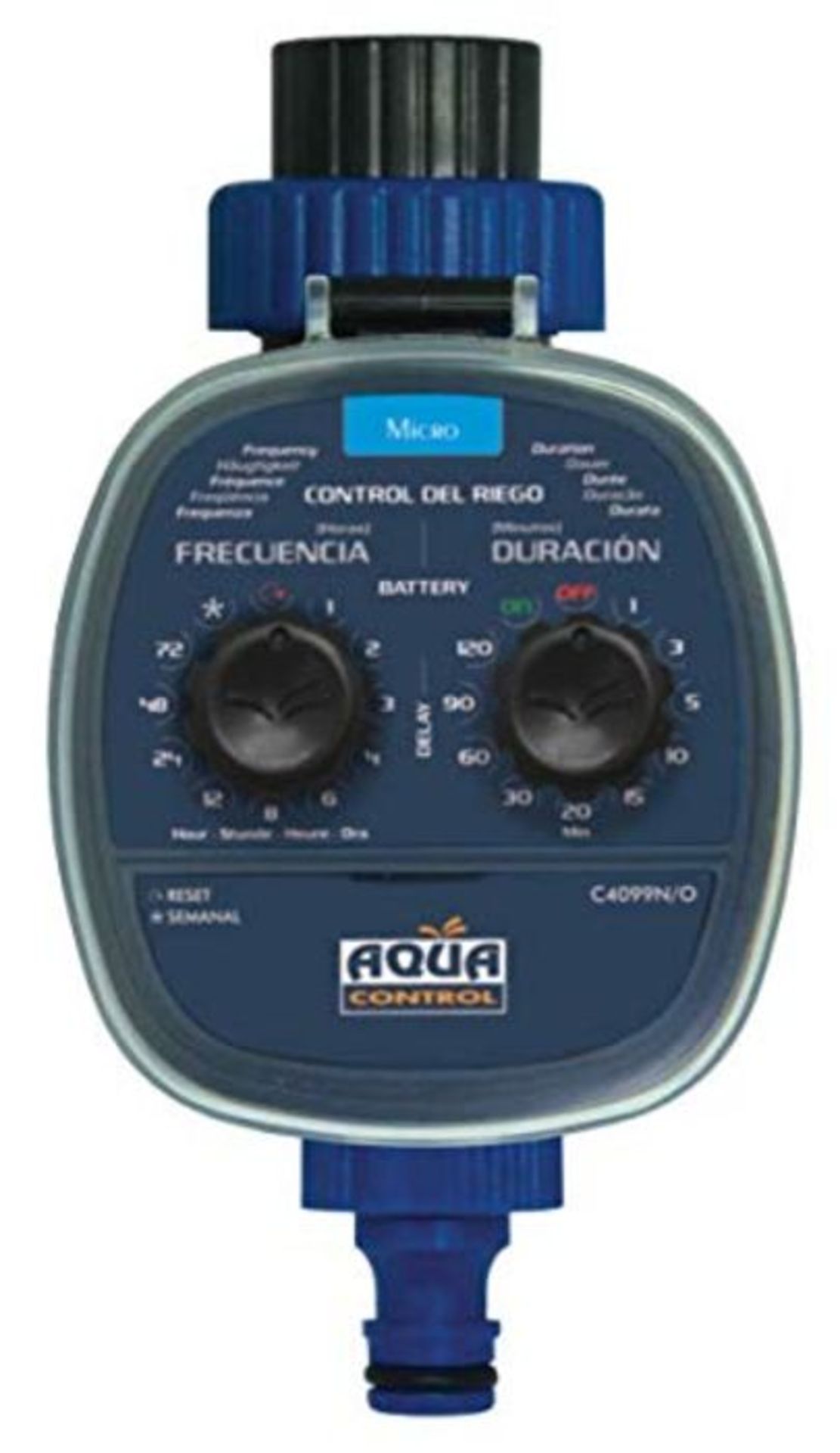 AQUA CONTROL Watering Programmer 2. Programmer dark blue