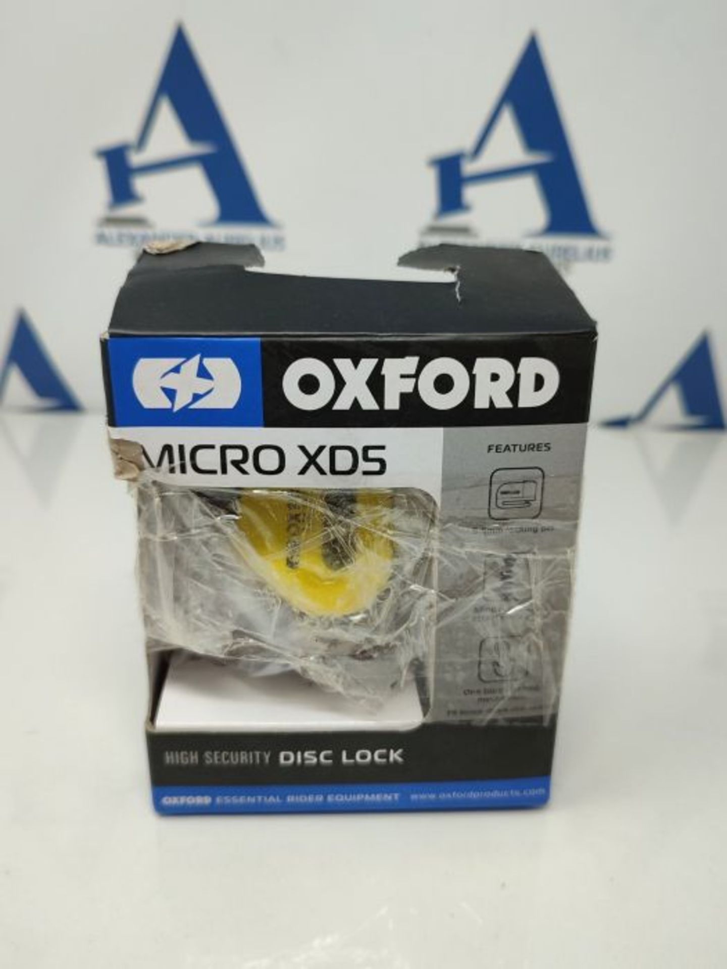 Oxford LK260 XD5 Disc Lock, 5 mm Pin - Image 2 of 3