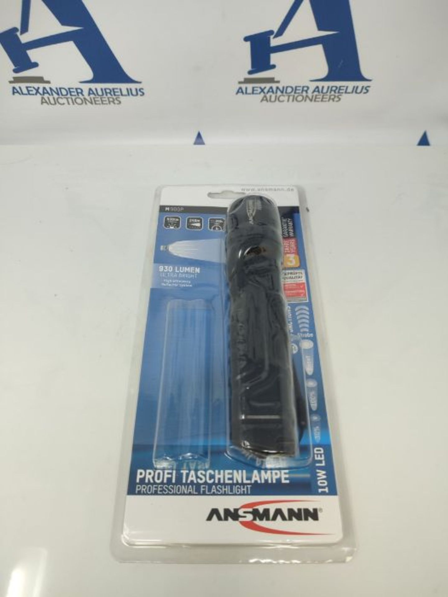 [INCOMPLETE] ANSMANN M900P M Series Torch Flashlight | Professional Torch for work and - Image 2 of 2