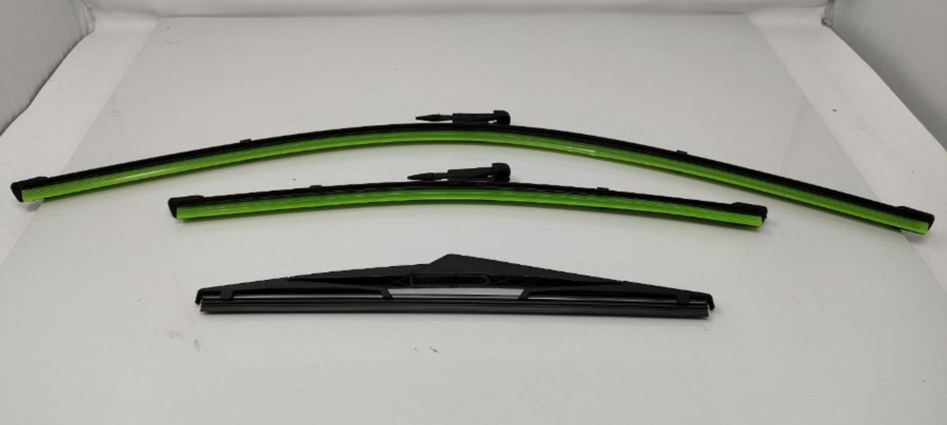 HQ AUTOMOTIVE Aero Flat Windscreen Wipers Wiper Blades fit Corsa E 2014-> Front,Rear A - Image 3 of 3