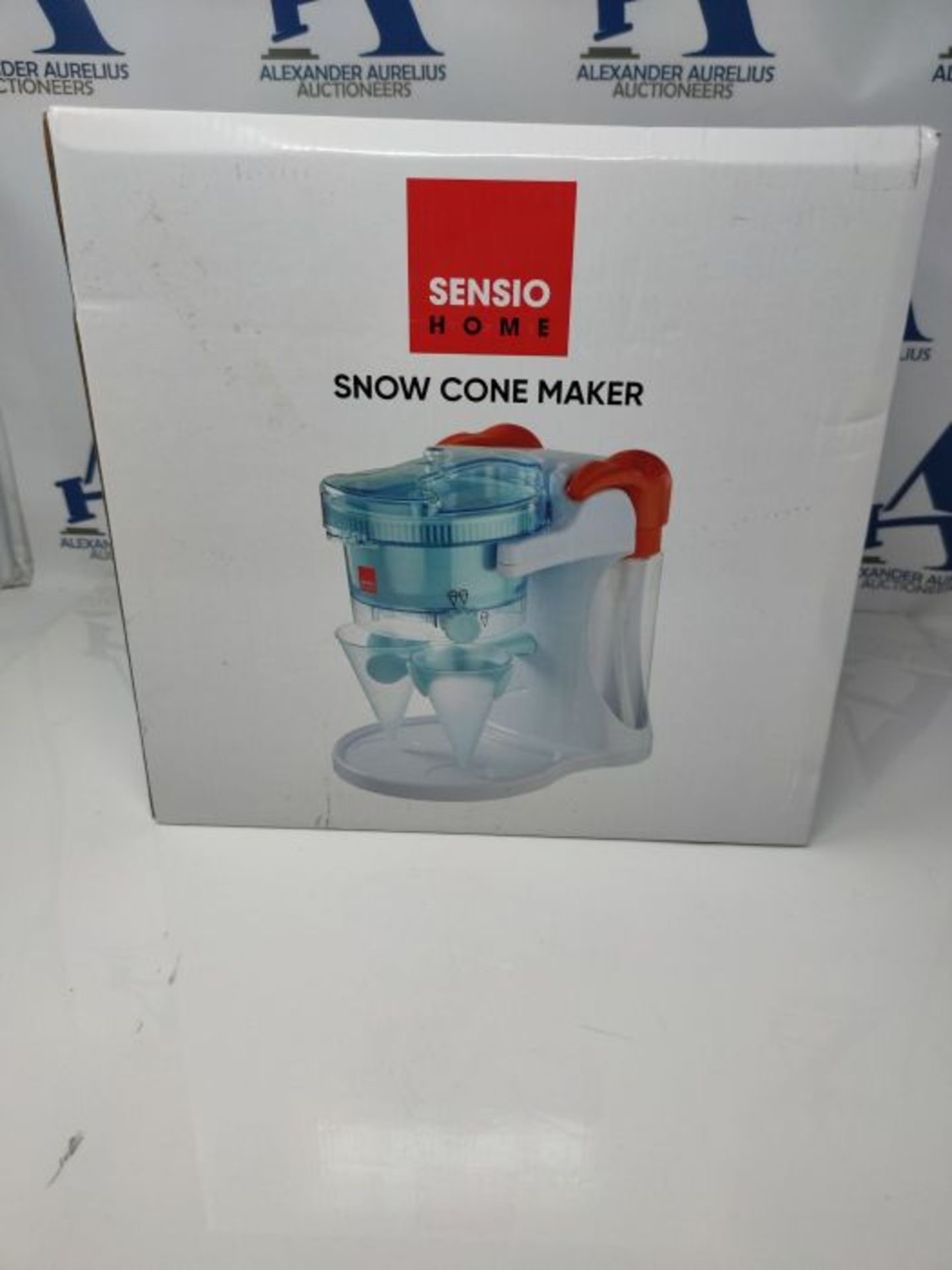 Sensio Home Snow Cone Maker Machine, Crushed Ice, Slushie Cocktail Maker- Kid Friendly - Image 2 of 3