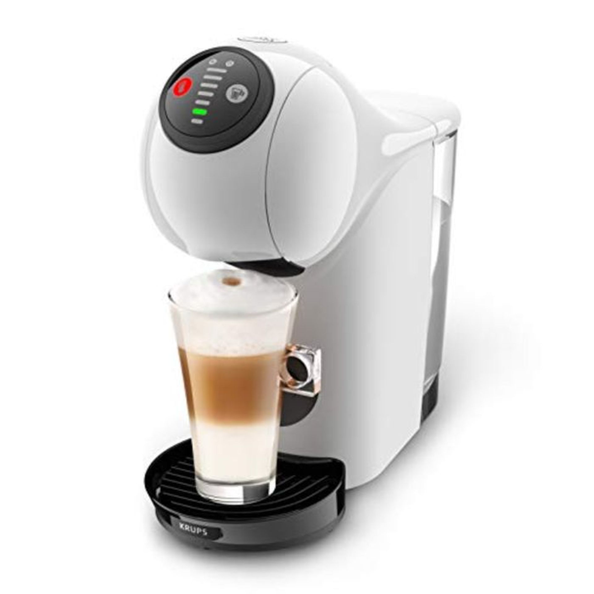 RRP £84.00 [CRACKED] NESCAFE Dolce Gusto Genio S Automatic Coffee Machine White by Krups