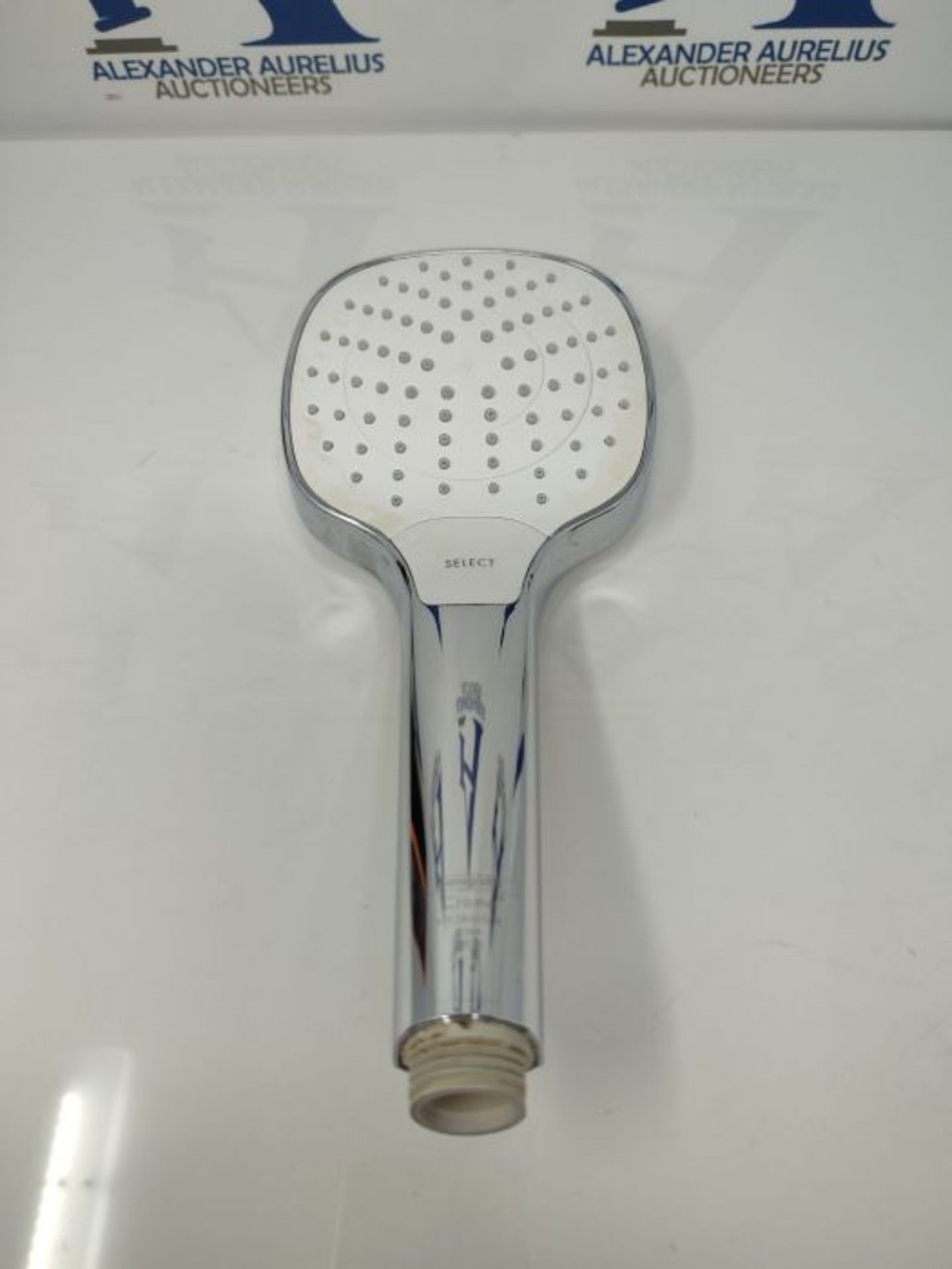 hansgrohe Croma Select E Hand Shower Vario Water-Saving, White/Chrome, 26813400 - Image 3 of 3