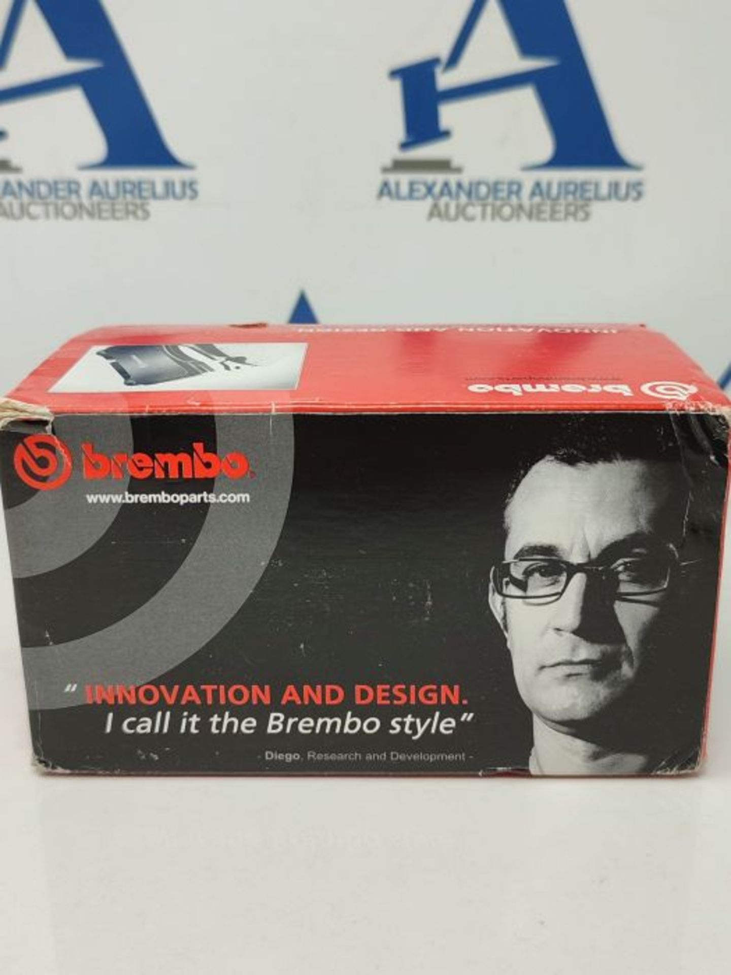Brembo P30065 Front Disc Brake Pad - Set of 4 - Image 2 of 3