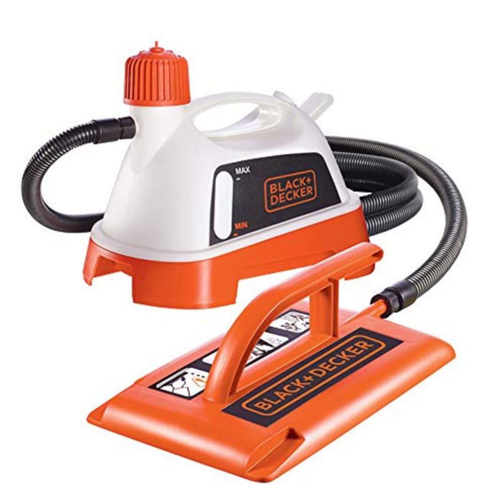 BLACK+DECKER Wallpaper Steamer Stripper with Pad, 2400 W, Removes Vinyl, Multi-Layered