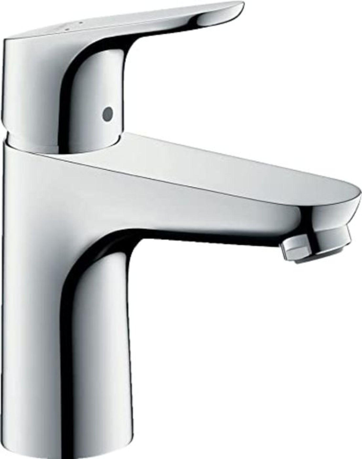 RRP £115.00 hansgrohe Focus basin mixer tap 100 with CoolStart energy saving function and pop up w