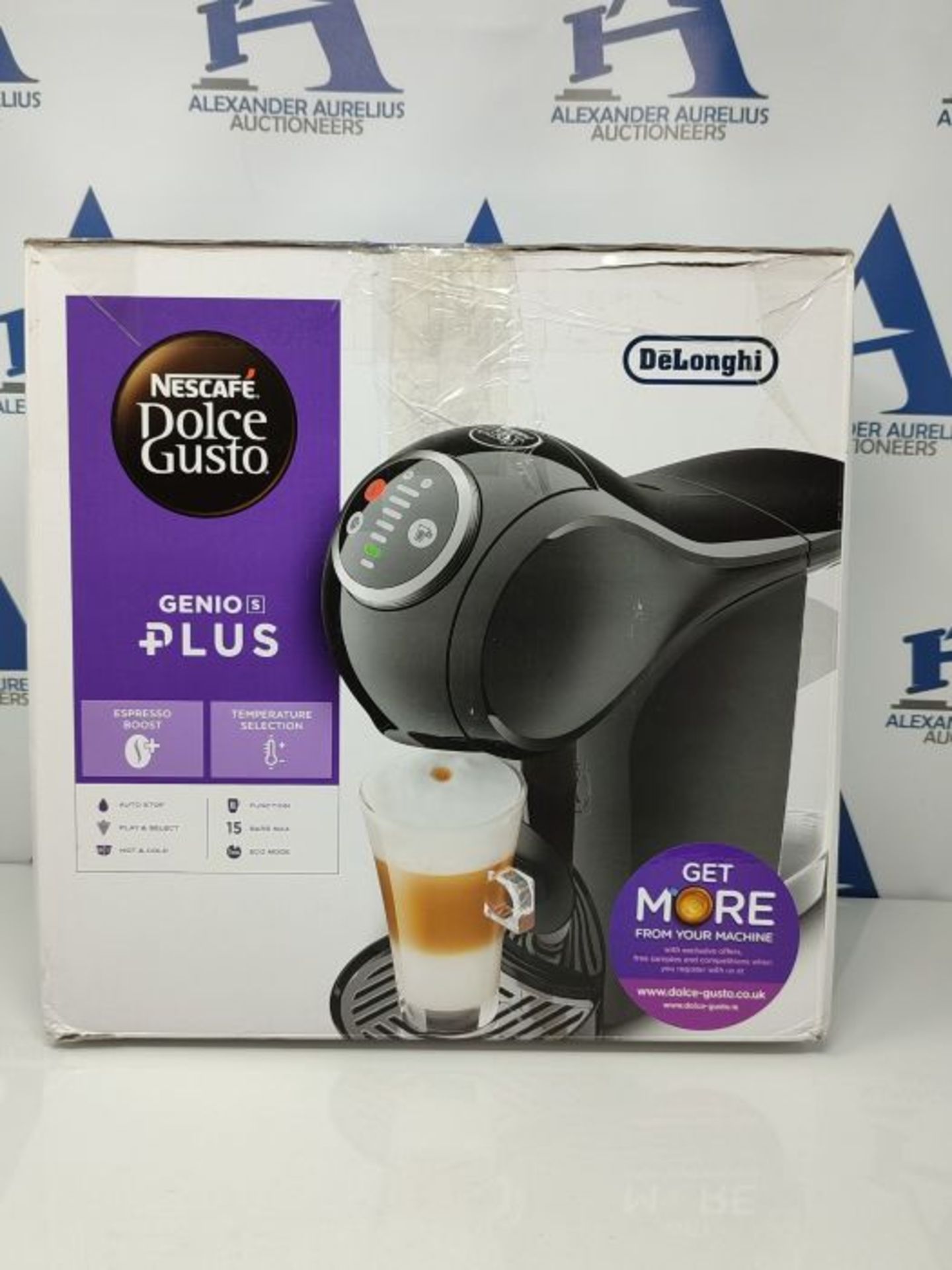 RRP £68.00 De'longhi Nescafe Dolce Gusto, Genio S PlusEDG315.B,Pod Capsule Coffee Machine , Espre - Image 2 of 3