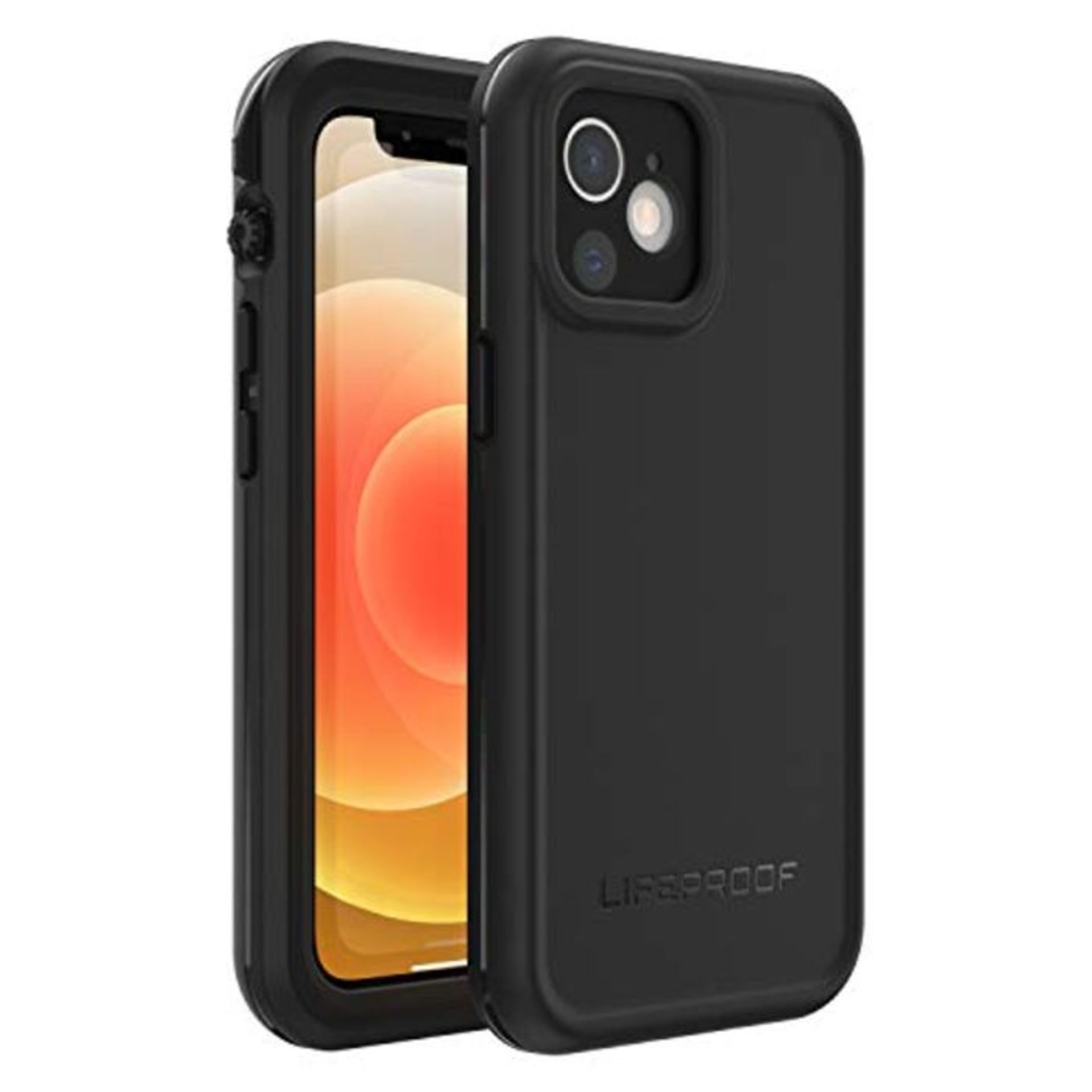 LifeProof Fre Case for iPhone 12 mini, Waterproof (IP68), Shockproof, Dirtproof, Drop