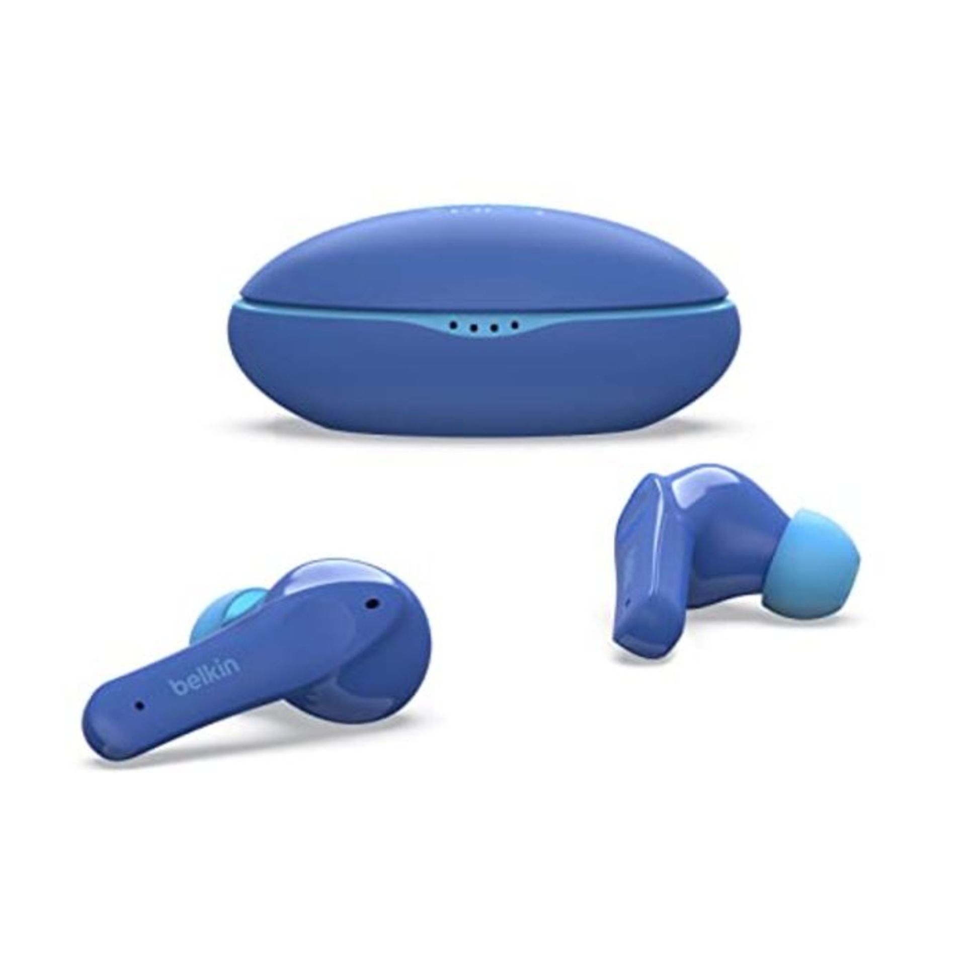 Belkin SOUNDFORM Nano, True Wireless Earbuds for Kids, 85dB Limit for Ear Protection,