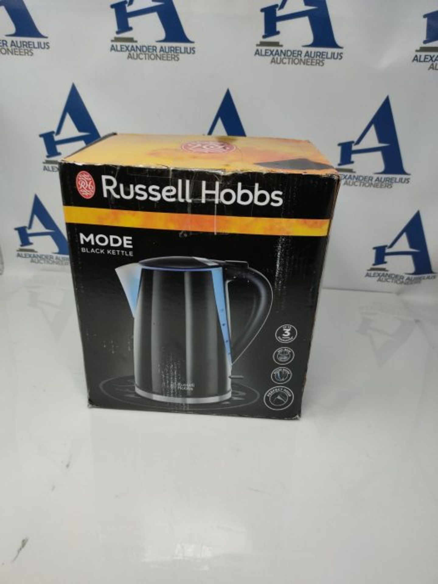 Russell Hobbs Mode Kettle 21400 - Black - Image 2 of 3