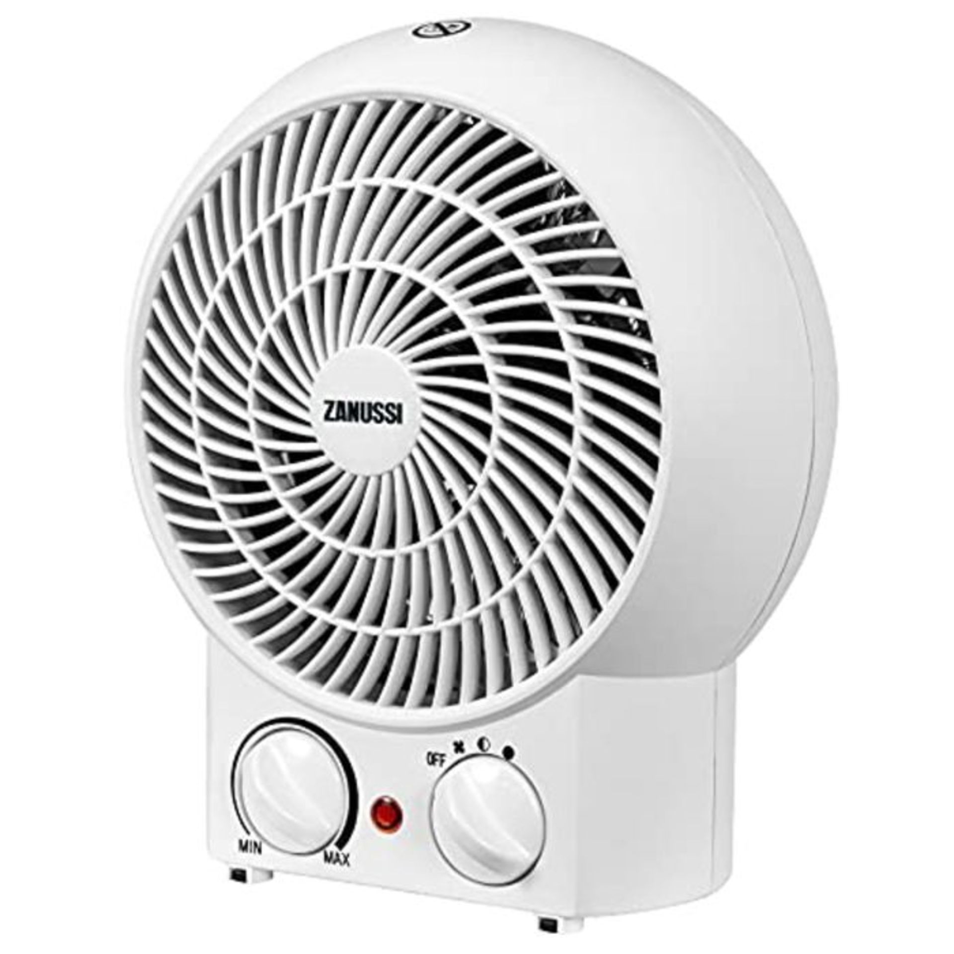 Zanussi ZFH1001 2000W Portable Upright Fan Heater, Two Heat Settings, Overheat Protect