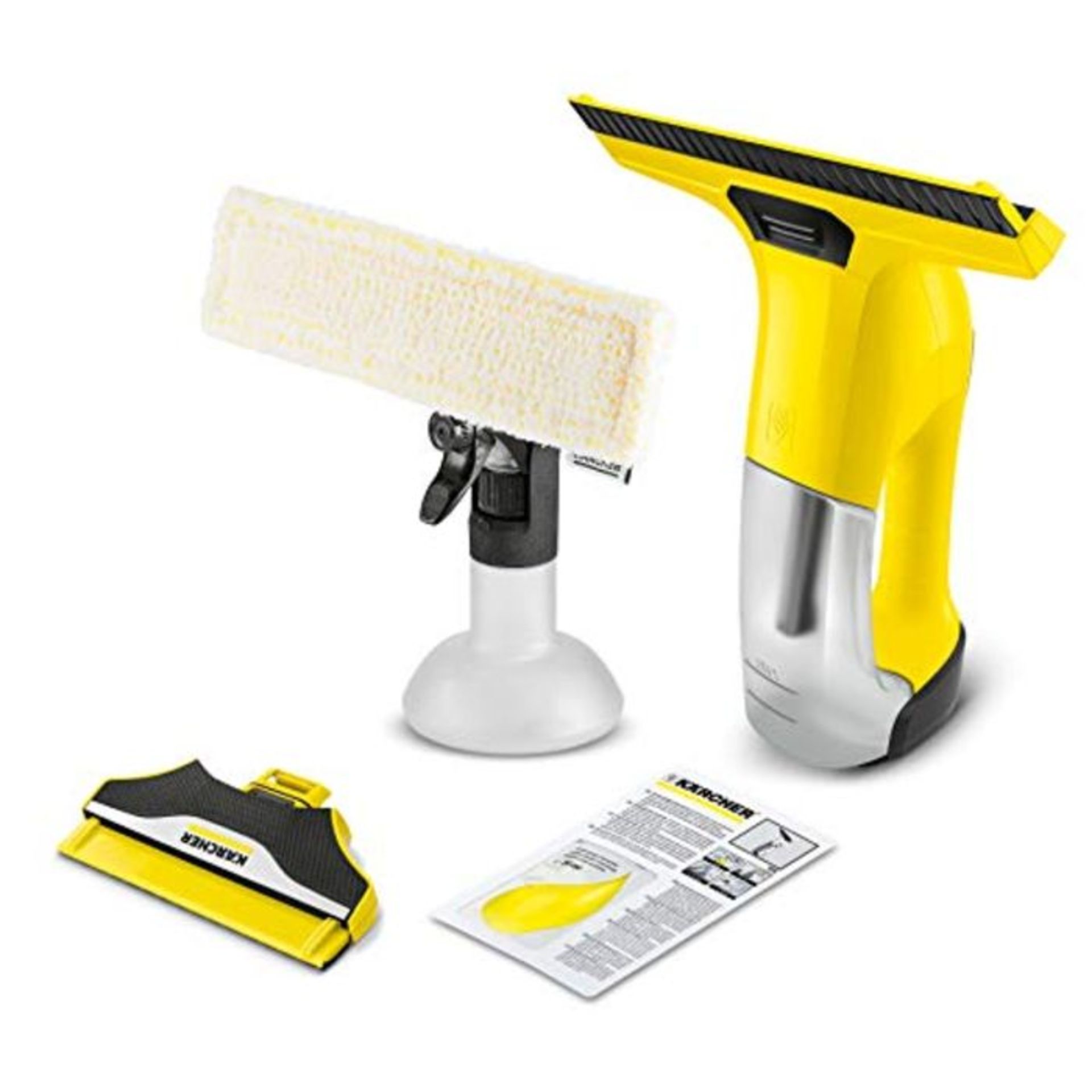 RRP £80.00 K??rcher 16332220 WV 6 Plus N Window Vac, 10 W, 240 V, Yellow/Black