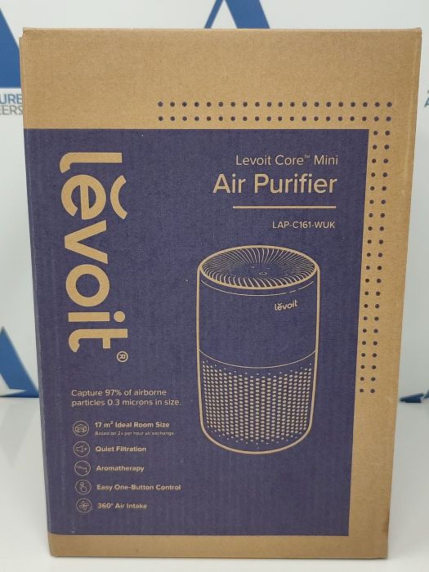 LEVOIT Air Purifier for Home Bedroom, Ultra Quiet HEPA Air Filter Cleaner with Fragran - Image 2 of 3