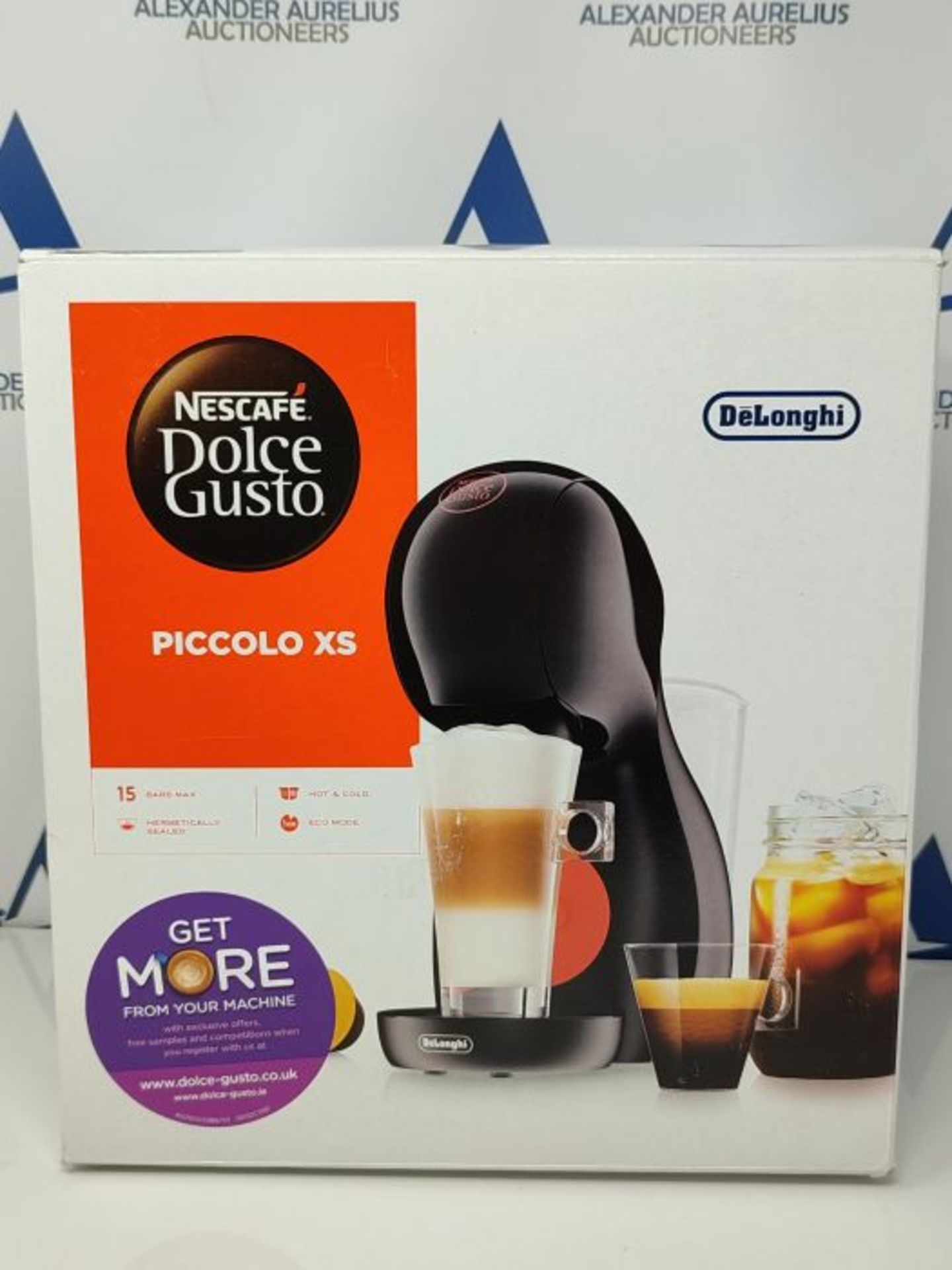 DeLonghi Nescaf· Dolce Gusto Piccolo XS Pod Capsule Coffee Machine, Espresso, Cappucc - Image 2 of 3