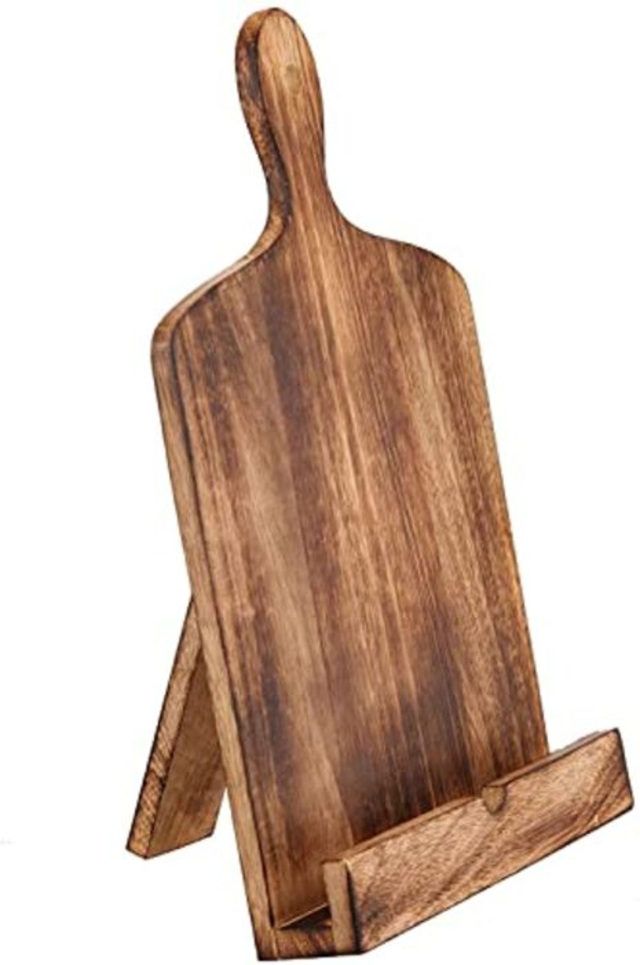 Cook Book Stand for Kitchen Wooden Cooking Gifts Recipe Book Stand Chopping Board Styl