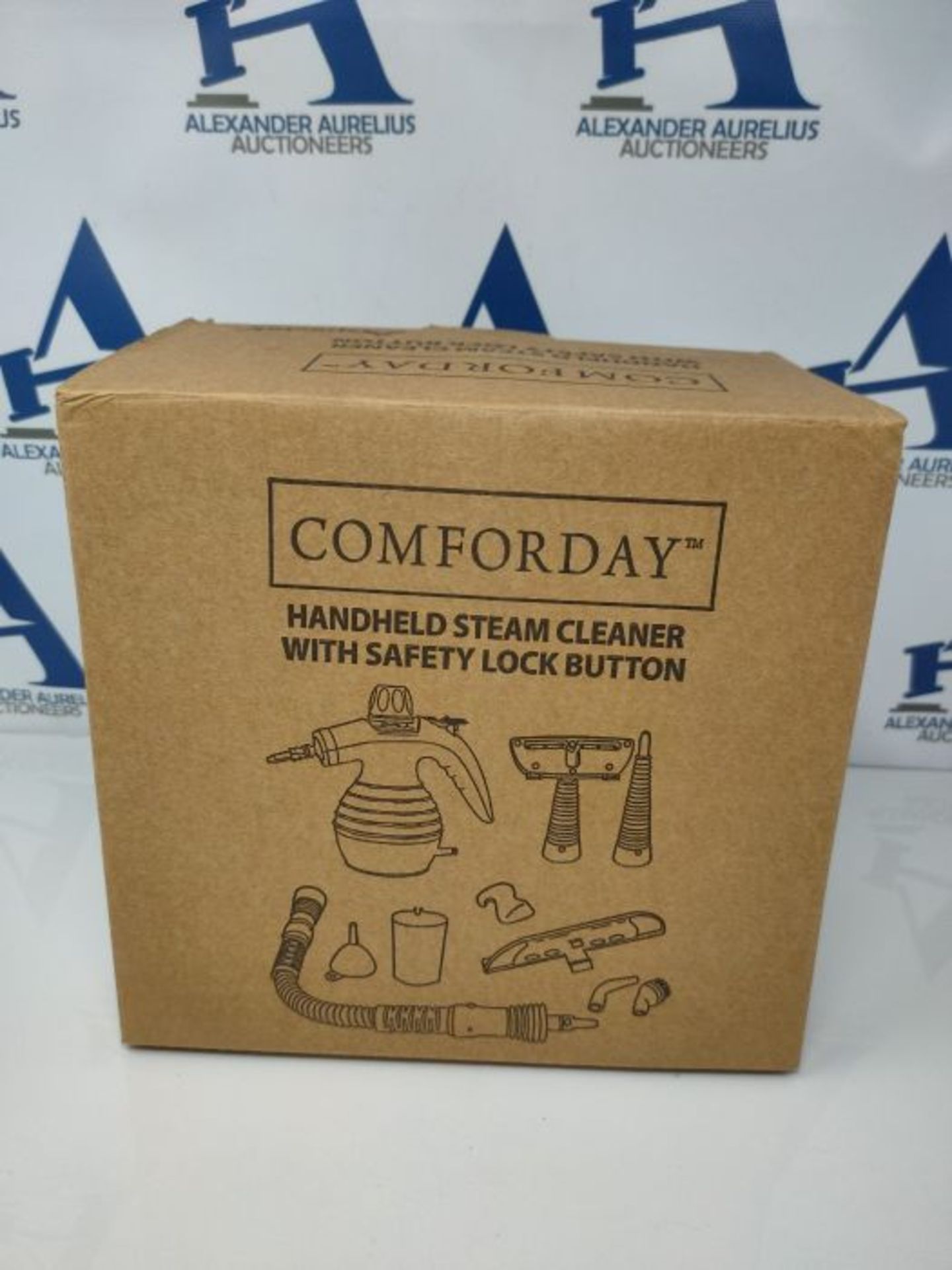 Comforday Multi-Purpose Handheld Steam Cleaner 9-Piece Accessories for Multi-Surface S - Image 2 of 2