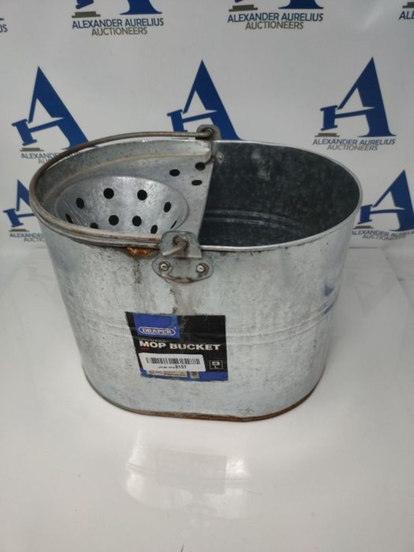 Draper 53245 Galvanised Mop Bucket , Blue - Image 3 of 3