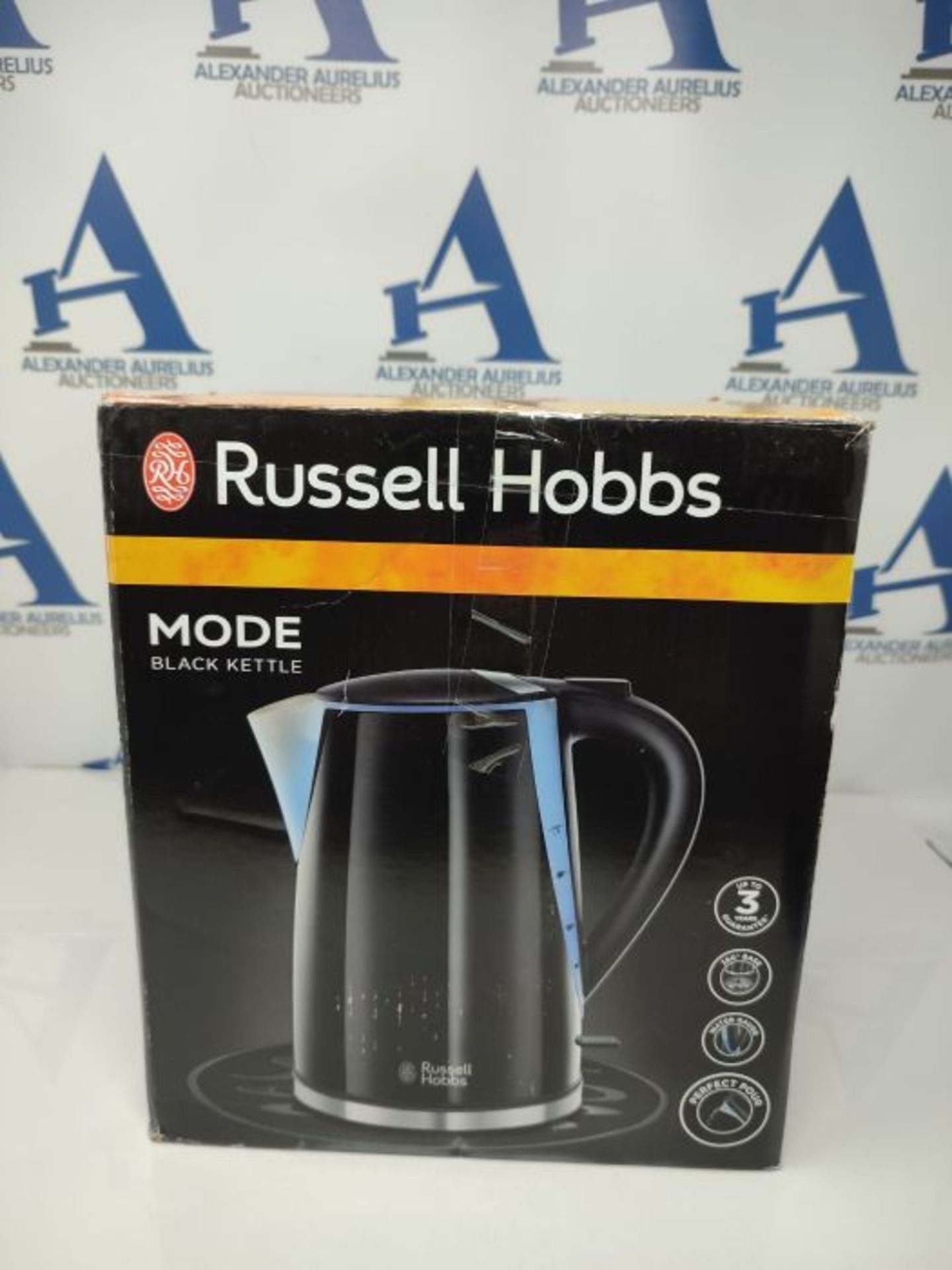 Russell Hobbs Mode Kettle 21400 - Black - Image 2 of 3