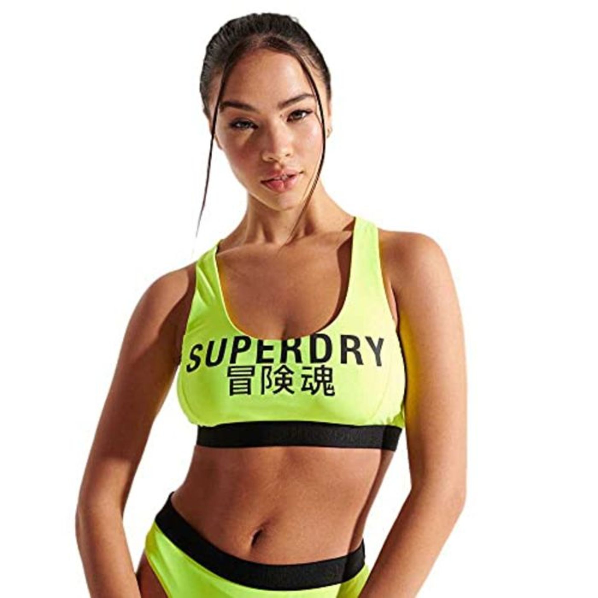 [INCOMPLETE] Superdry Women's Logo Crop Top Bikini Set