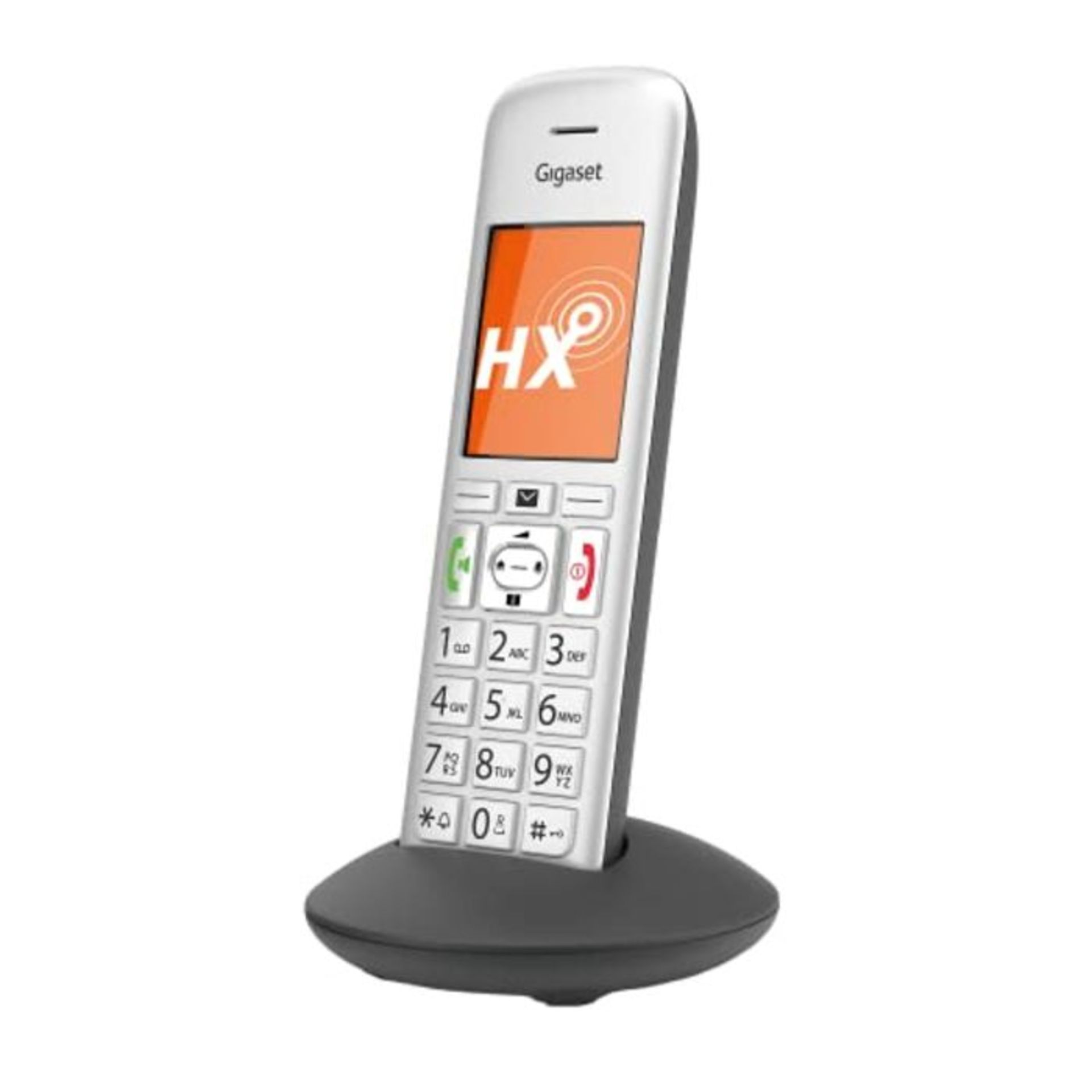 Gigaset E390HX - Schnurloses Telefon zum Anschluss an vorhandene DECT-Basis - Mobiltei