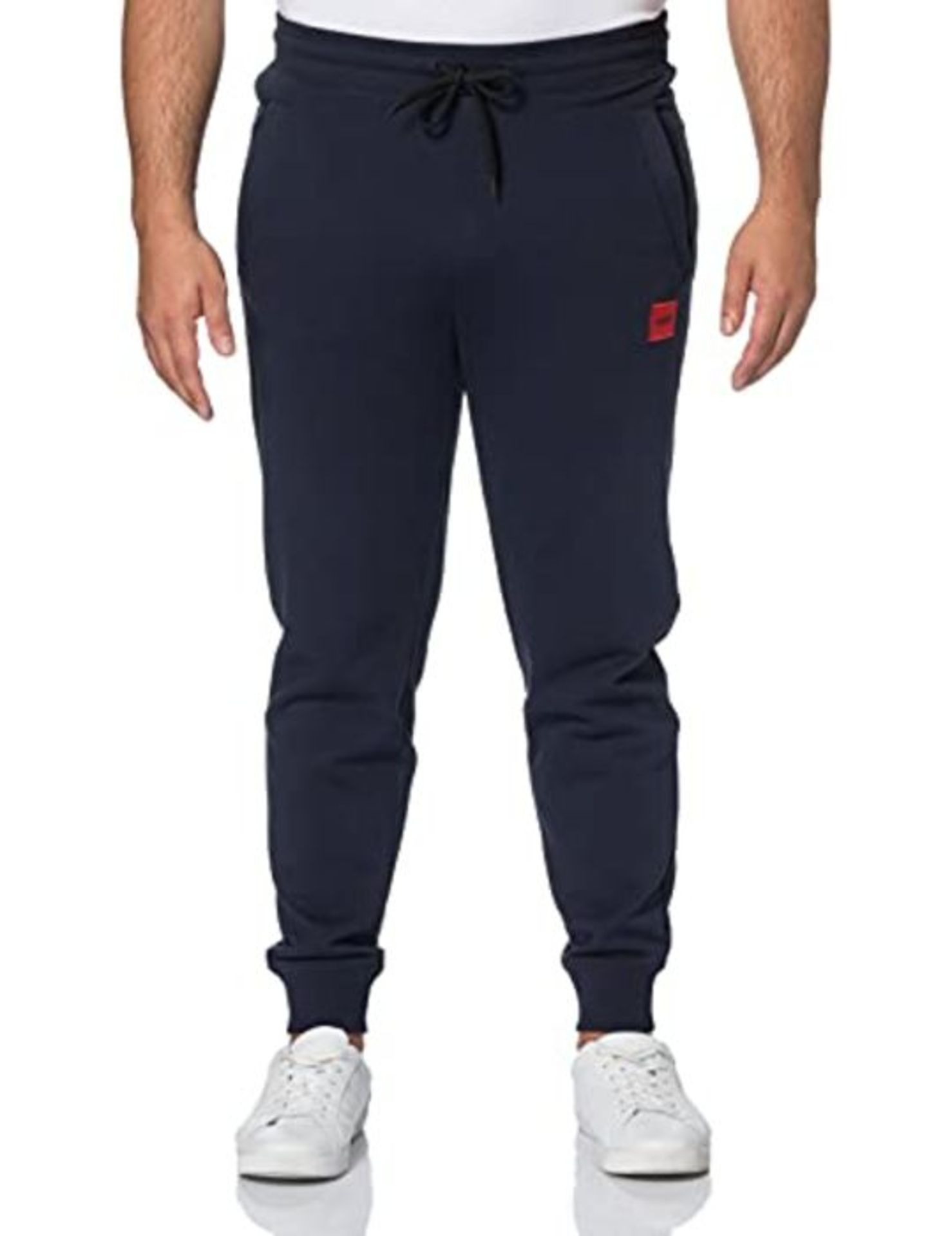 RRP ?70.00 HUGO Men's Doak212 Pants, Dark Blue405, L