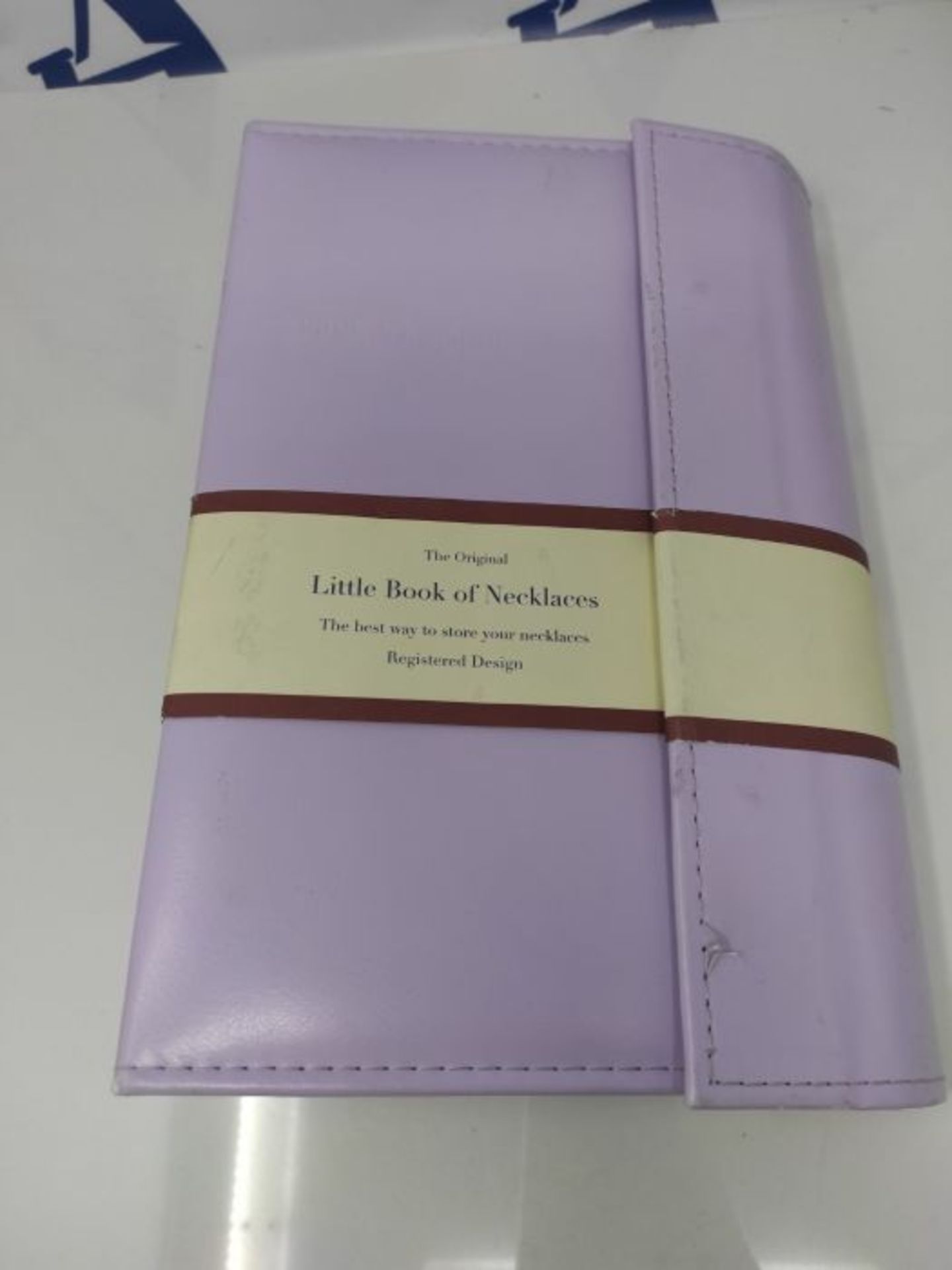 Little Book of Necklaces Halskettenetui in Buchform Kunstleder, Lilac / Hell Lila - Image 2 of 3