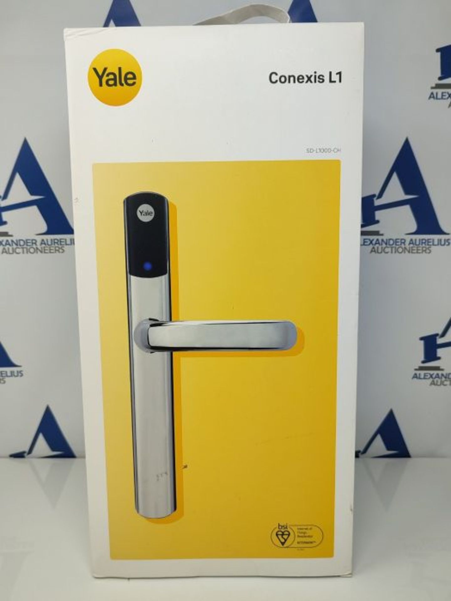 RRP £198.00 Yale SD-L1000-CH Conexis L1 Smart Keyless Door Handle For Home Security, Remote Lock/U - Image 5 of 6