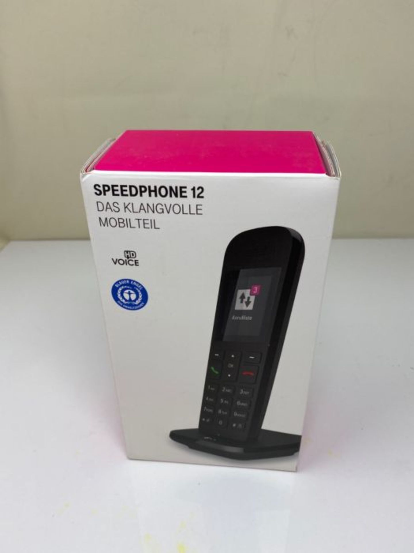 Telekom Speedphone 12 landline phone in black cordless | For use on current routers wi - Image 2 of 5