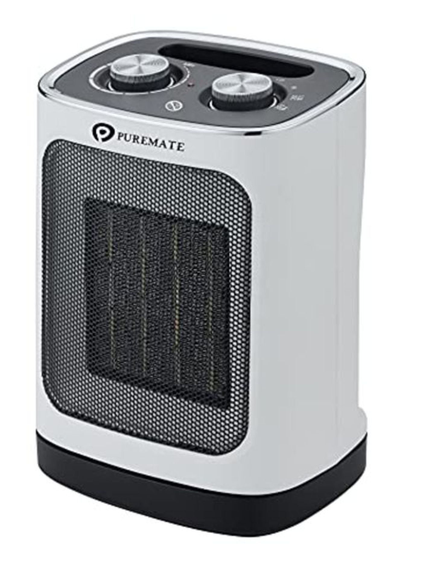 RRP £97.00 QHYTL PureMate Ceramic Fan Heater, 1800W Portable Electric Heater with 2 Heat Settings - Image 4 of 6
