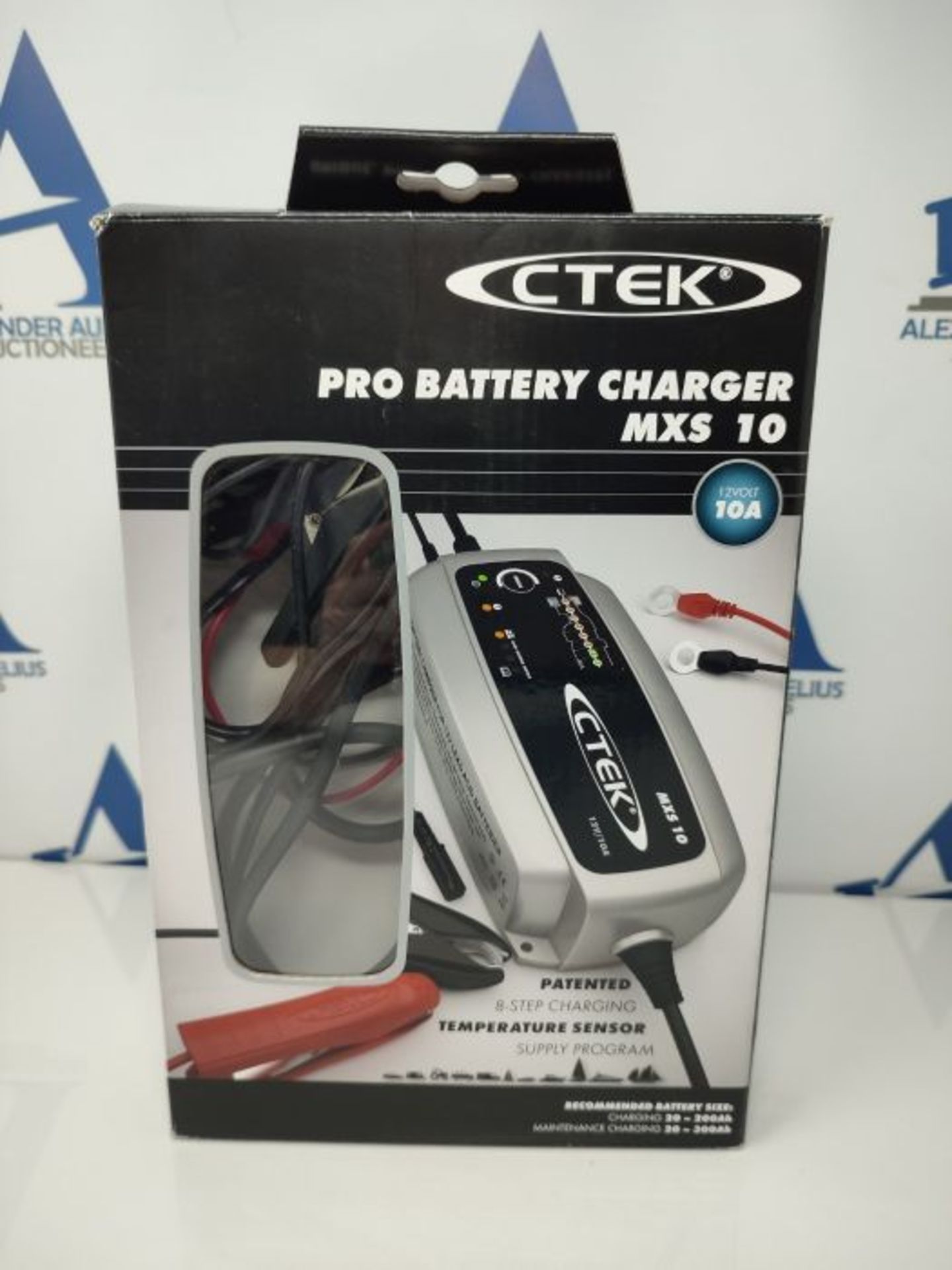 RRP £166.00 CTEK Multi MXS 10 10A 12V 8-Stage Battery Charger Conditioner - Image 2 of 3